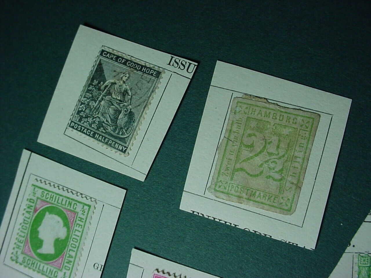 Antique Lot Of 1800s Postage Stamps mixed lot foreign D