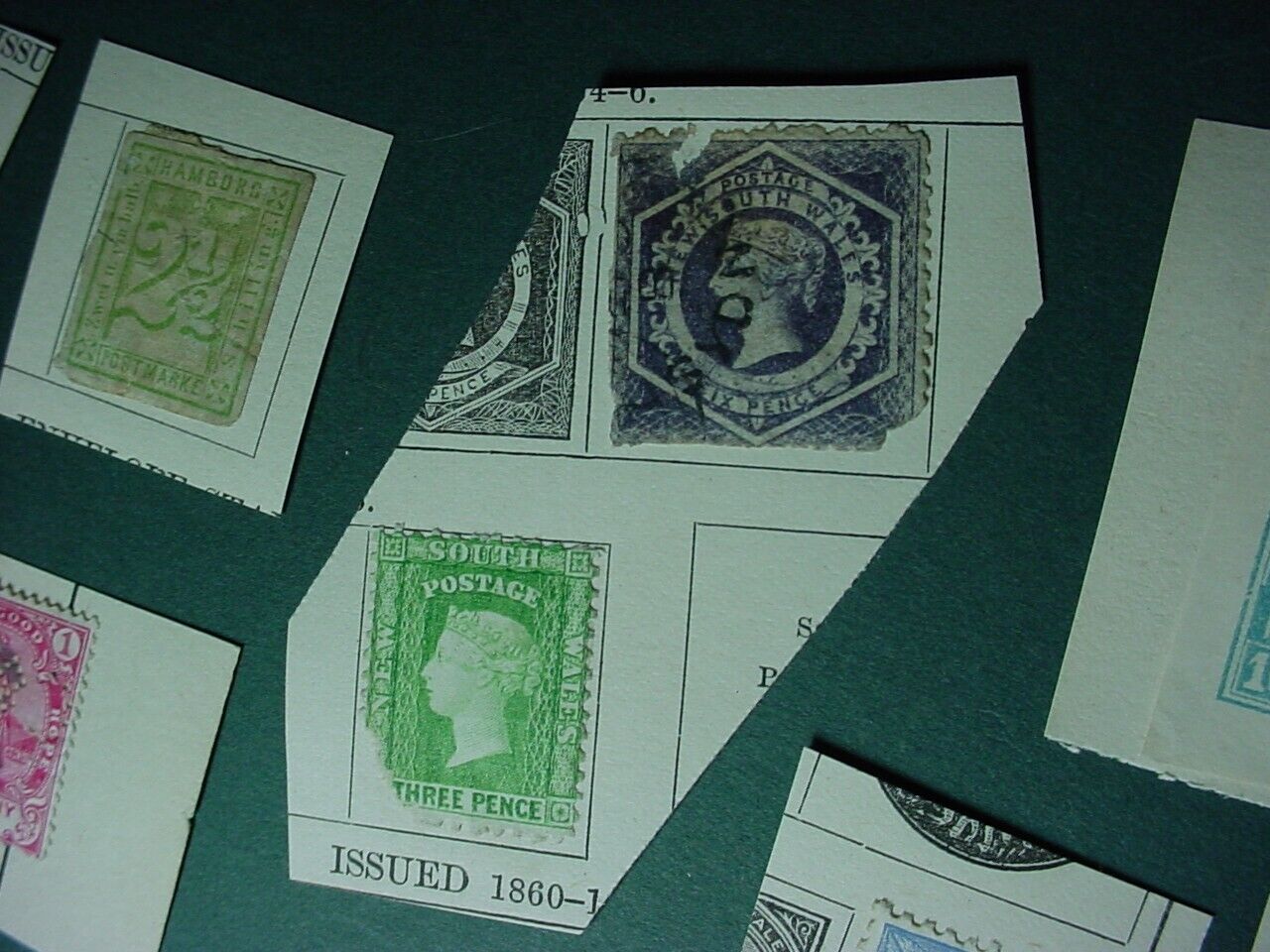 Antique Lot Of 1800s Postage Stamps mixed lot foreign D