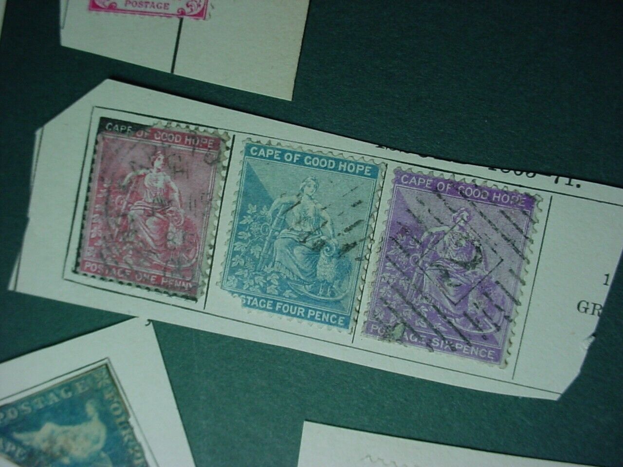 Antique Lot Of 1800s Postage Stamps mixed lot foreign D
