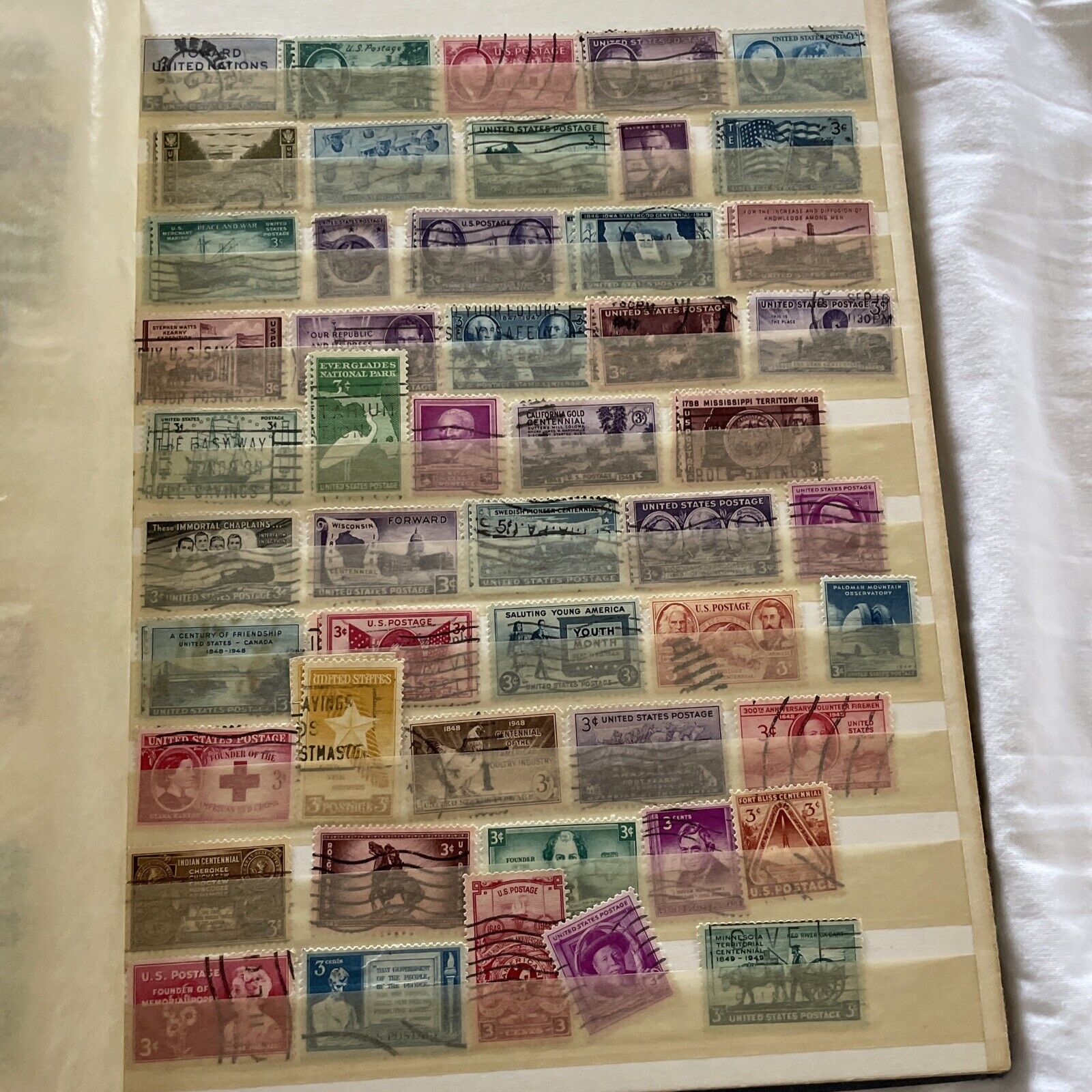 ESTATE LOT VINTAGE (1800s - 1900s) US Stamp Collection