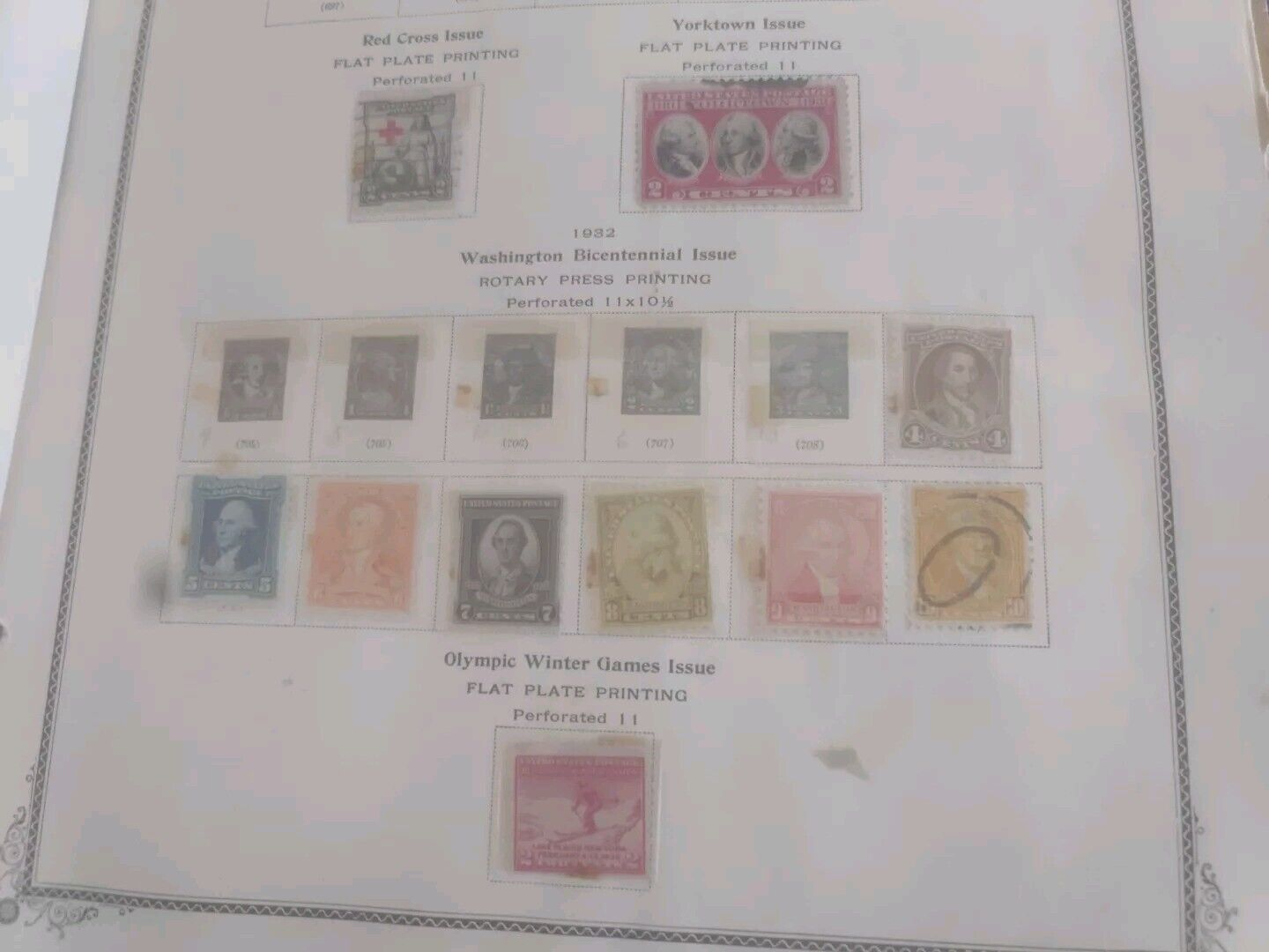 Two United States Vintage Scott American Stamp Collections 1800s Fwd. HCV. A++