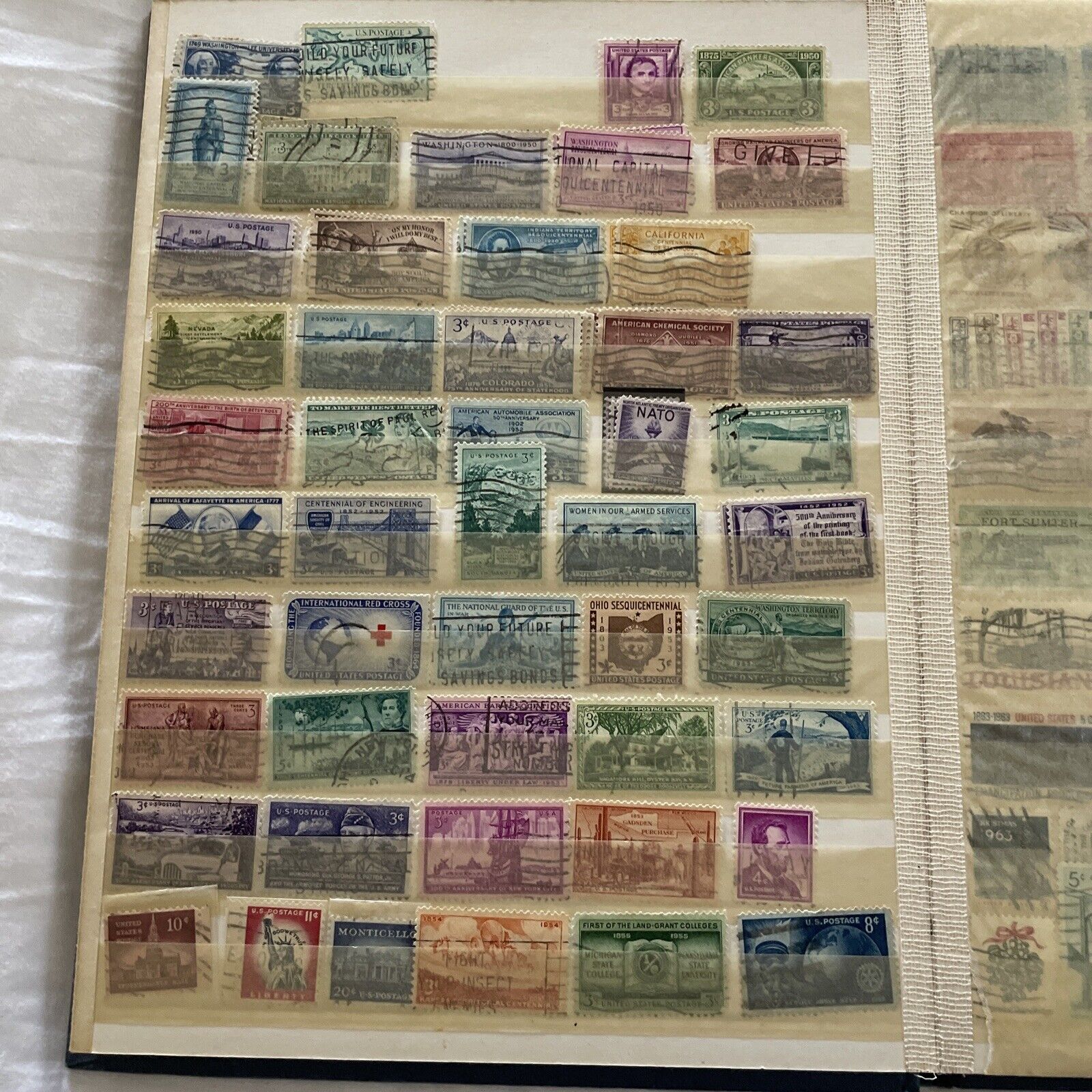 ESTATE LOT VINTAGE (1800s - 1900s) US Stamp Collection