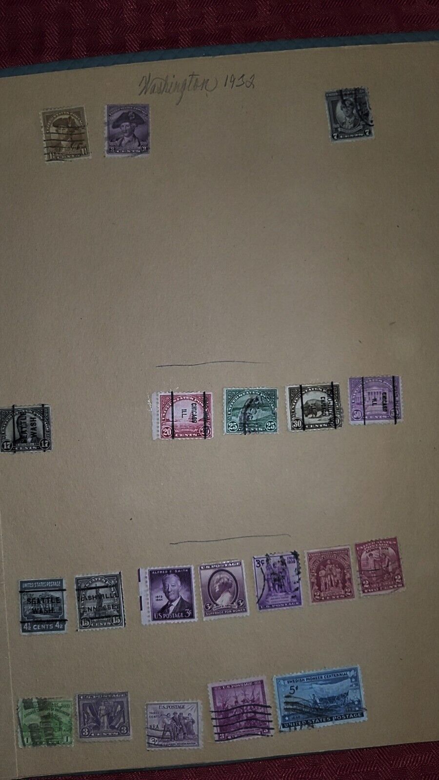 1800s+ Vintage Stamp Collection Different Countries