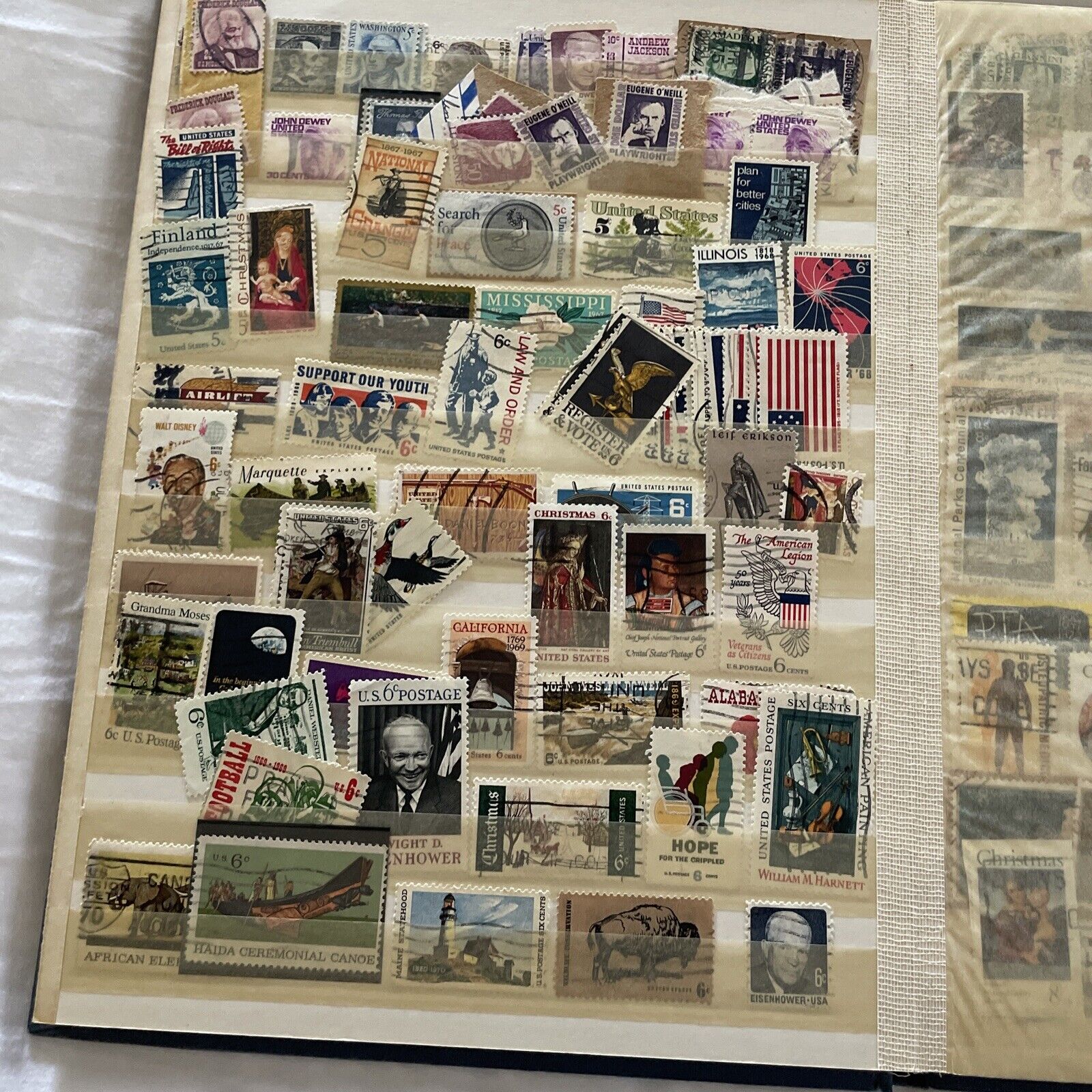 ESTATE LOT VINTAGE (1800s - 1900s) US Stamp Collection