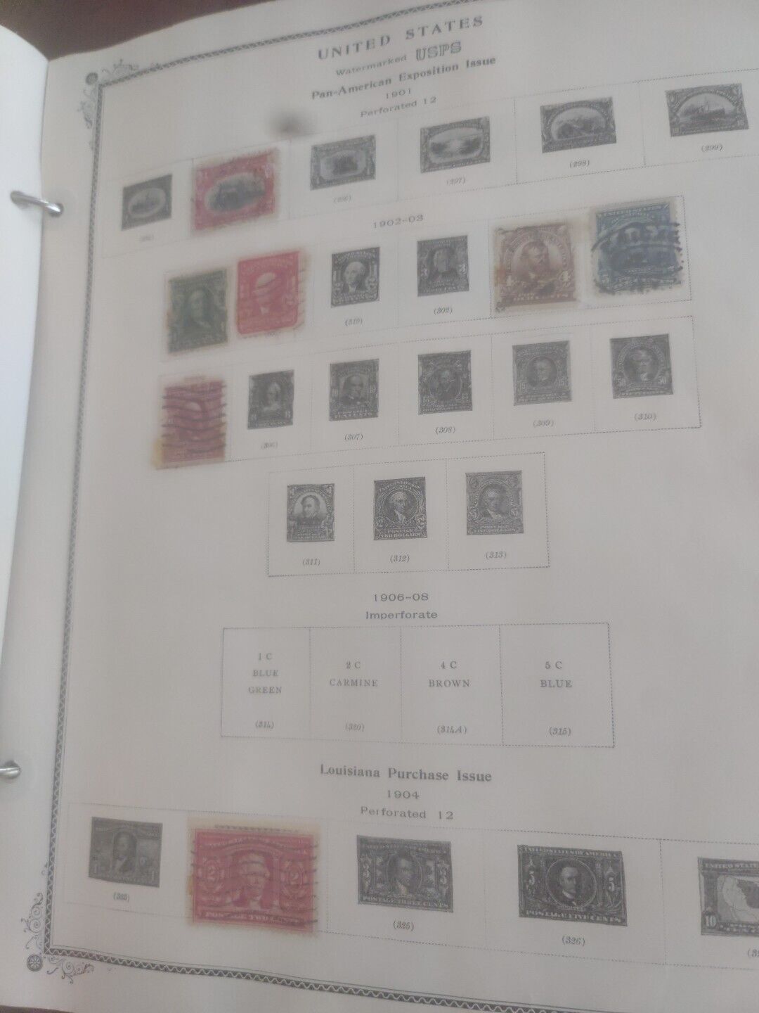 Two United States Vintage Scott American Stamp Collections 1800s Fwd. HCV. A++