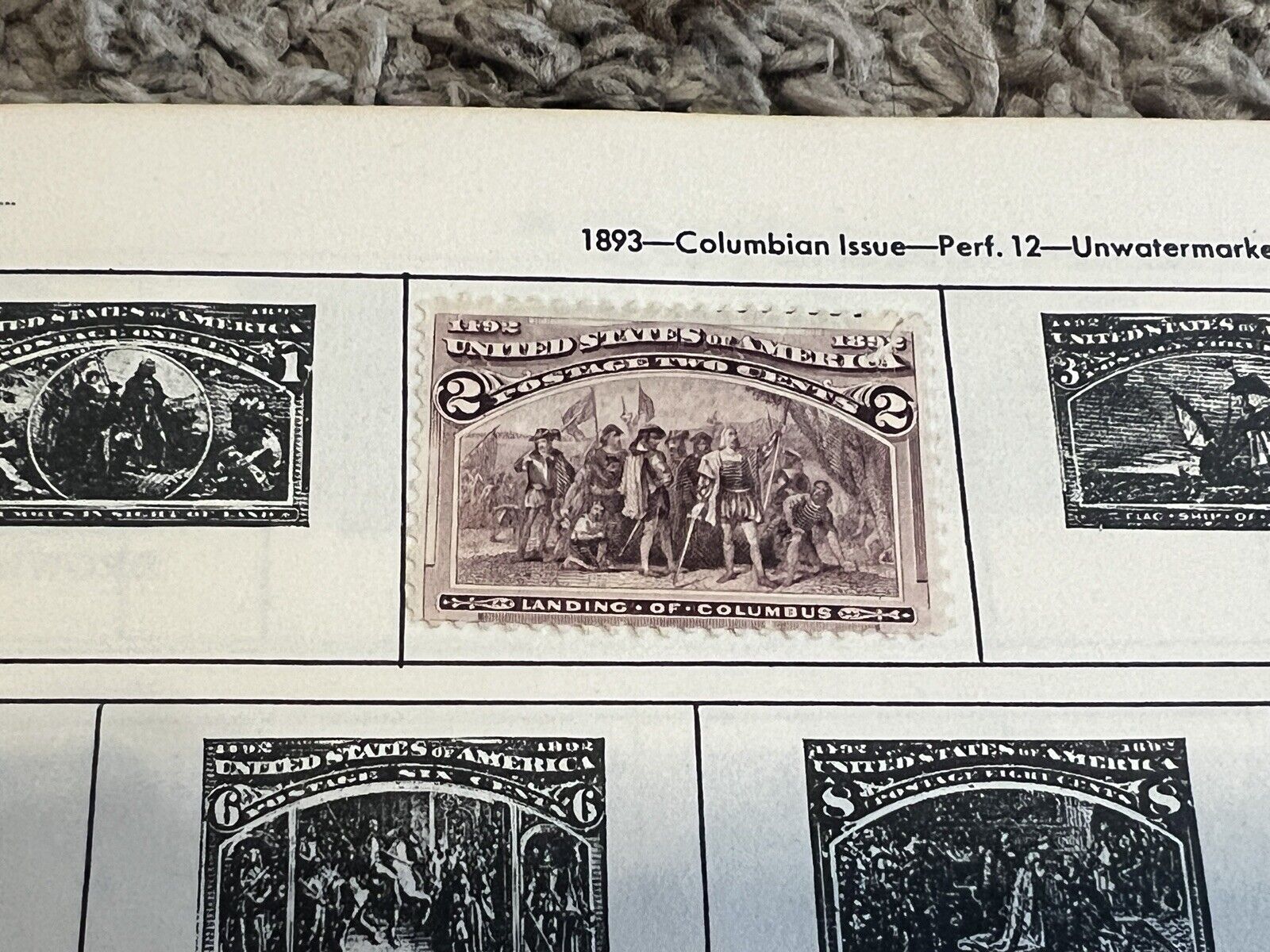 AMAZING FULLY ILLUSTRATED FILLED WITH MINT MH U.S. STAMPS, 1800’s-1900’s LOT