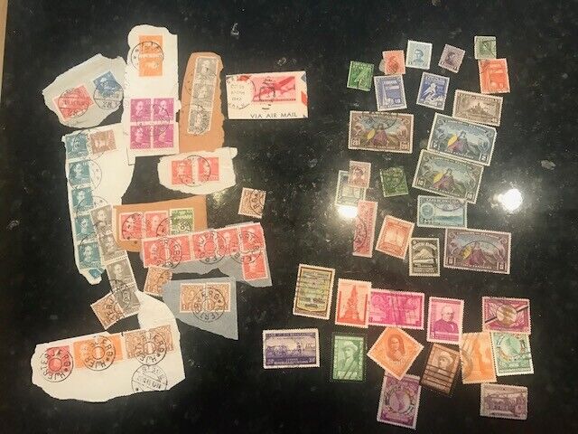 Vintage Stamp Album-Collection/US & Foreign Late 1800's to Current (30's Album)