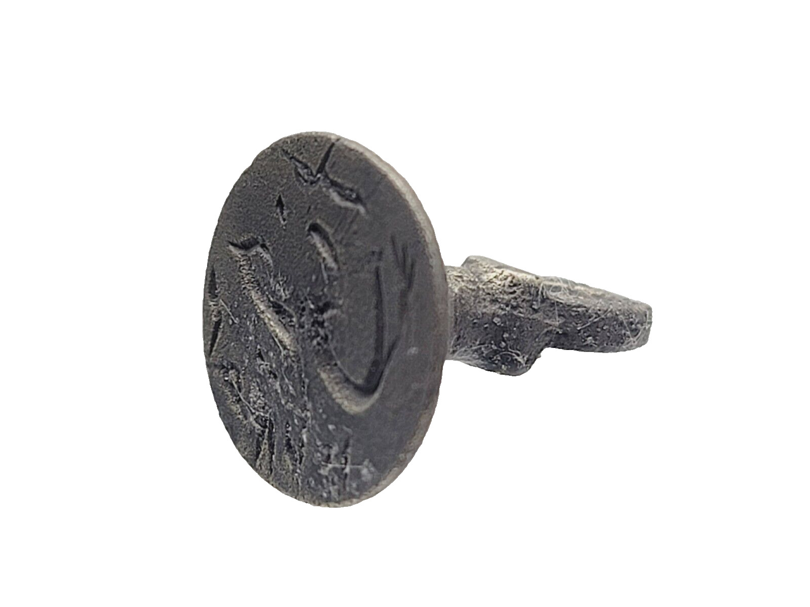 Rare Antique Bronze Royal Islamic Wax Seal Document Stamp Ottoman Royalty Mughal