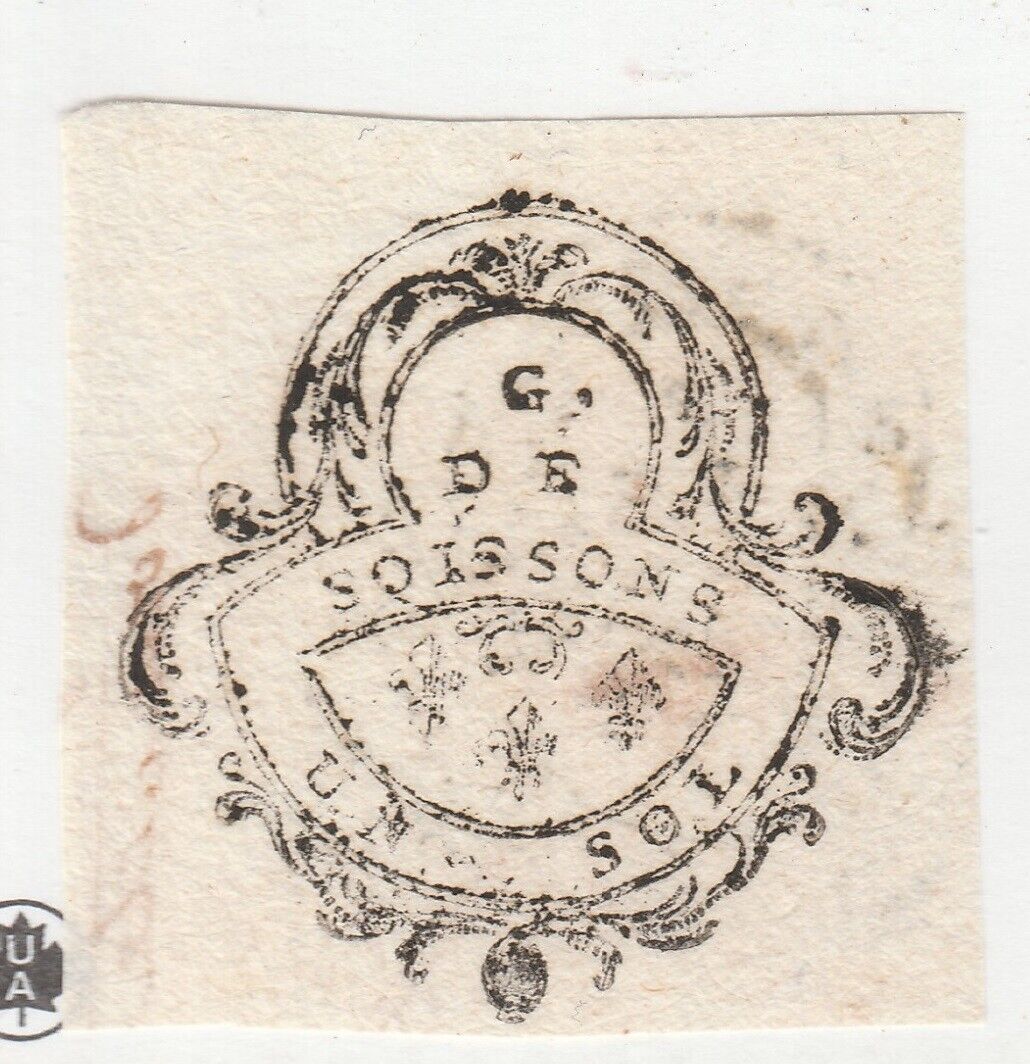 France -Very OLD- later 1700's - Revenue Fiscal Stamps - p7