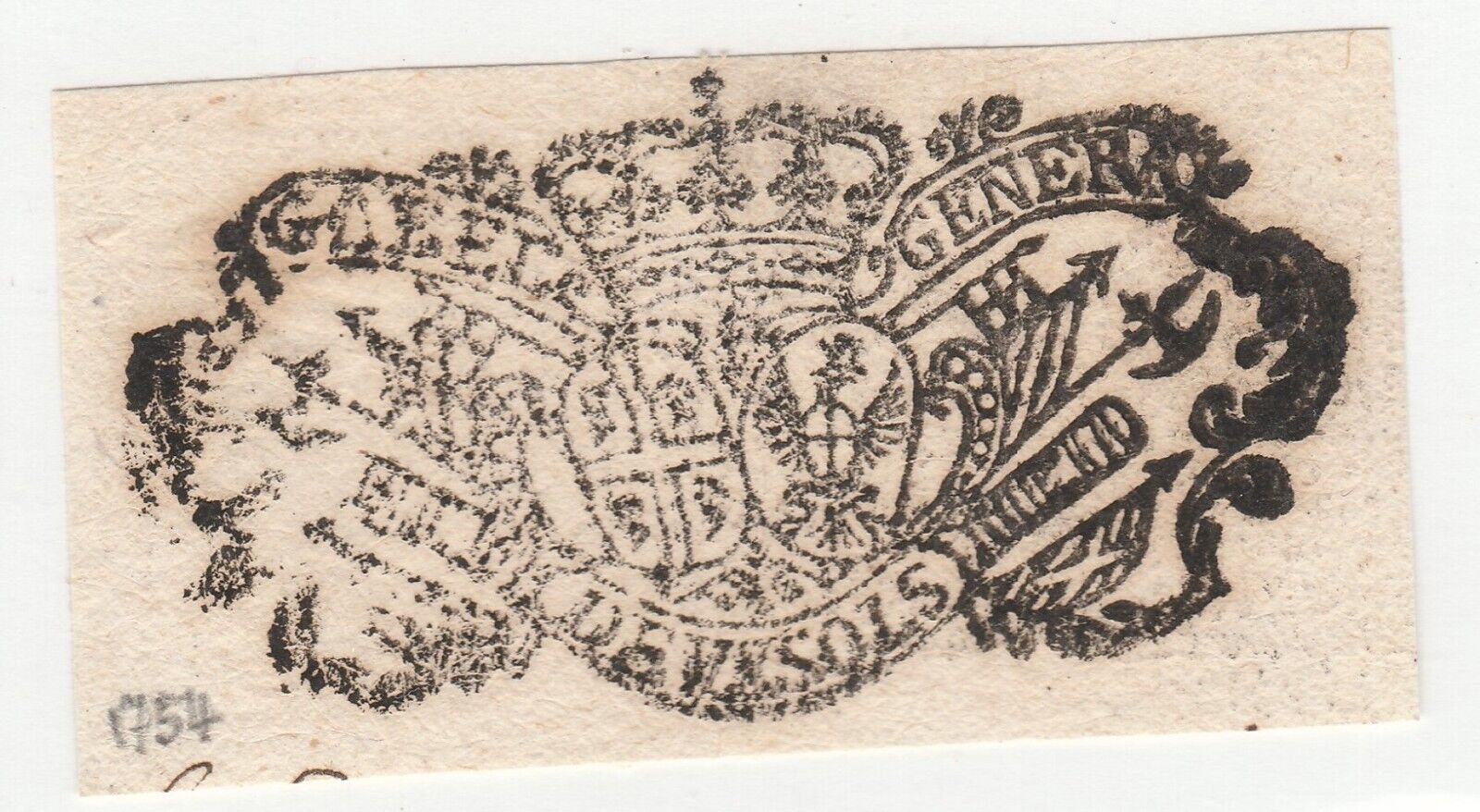 France -Very OLD- early 1700's or 1600's - Revenue Fiscal Stamps - p7