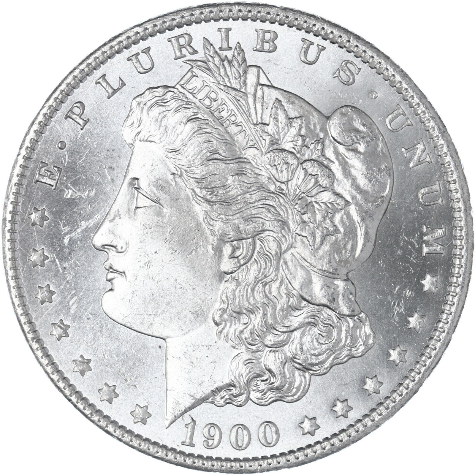 1900 O Morgan Silver Dollar BU US Mint Coin See Pics E063