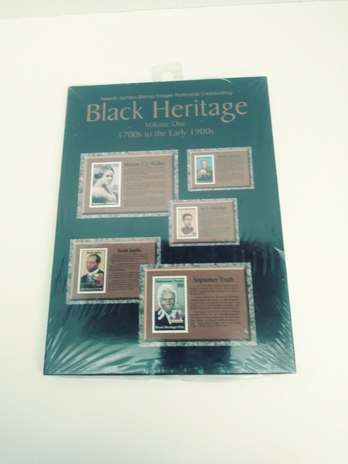 TWENTY JUMBO STAMP IMAGE POSTCARDS CELEBRATING "BLACK HERITAGE" NEW