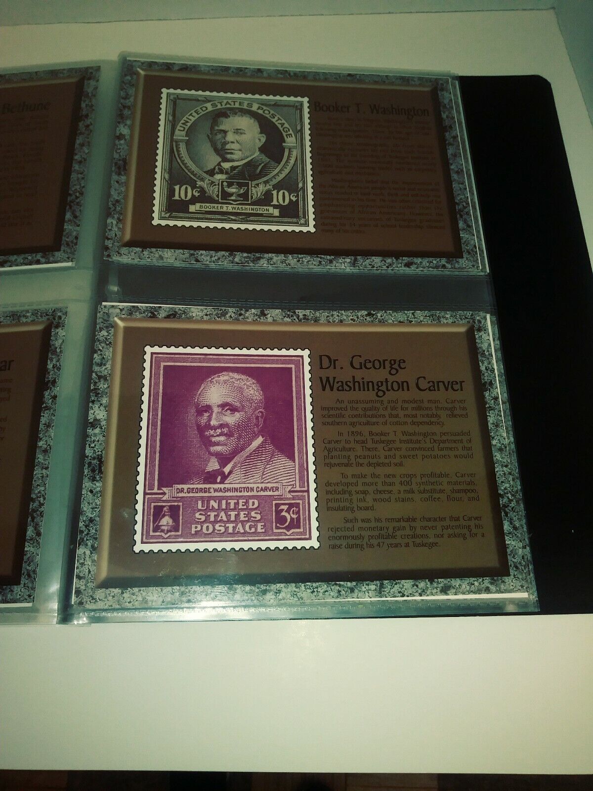 TWENTY JUMBO STAMP IMAGE POSTCARDS CELEBRATING "BLACK HERITAGE"  NEW