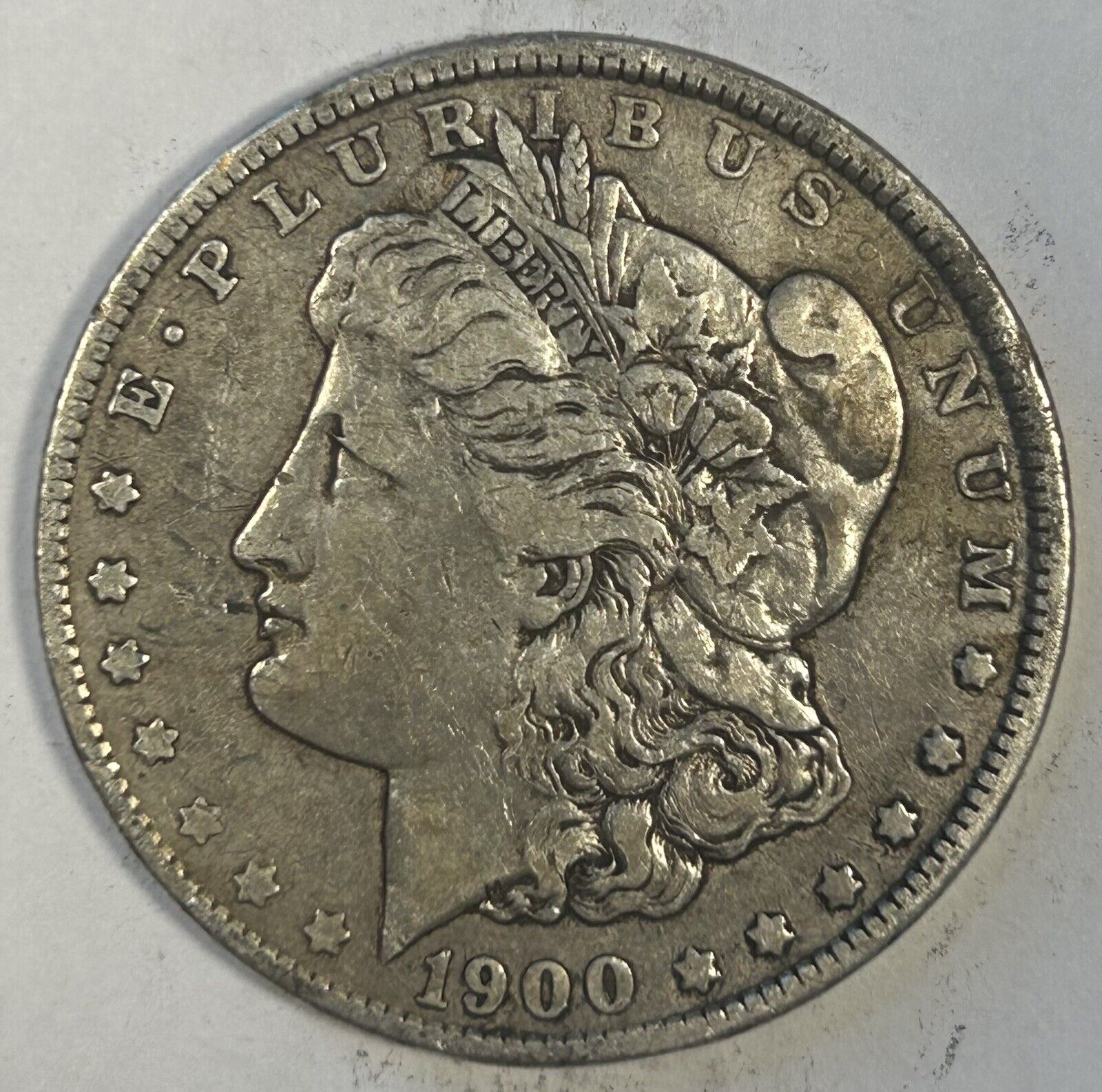 1900-O Morgan Silver $1 Dollar Coin D38