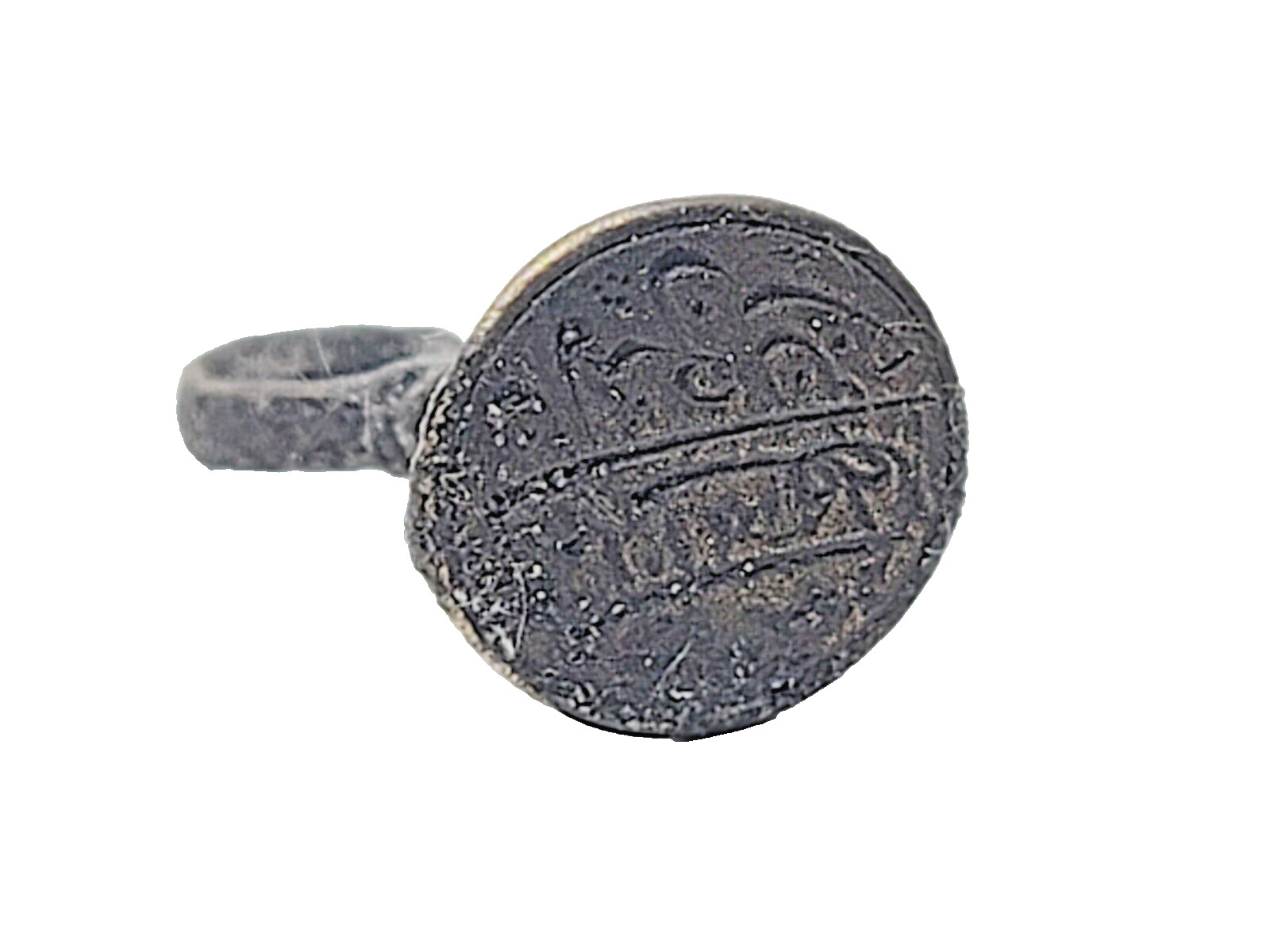 Rare Bronze Royal Islamic Wax Seal Document Stamp Ottoman Tughra Mughal Royalty