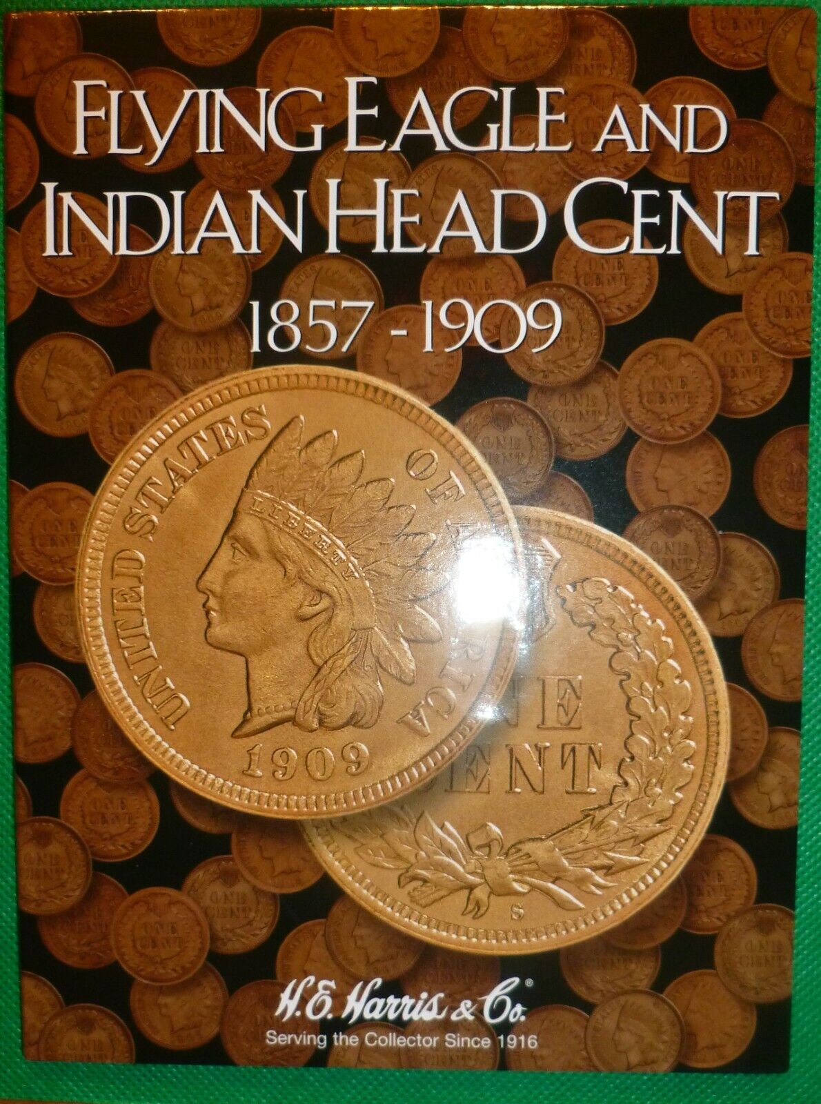 INDIAN HEAD Cent STARTER COLLECTION 1857-1909 8 Coins  New  Folder #A1-8-1900s-H