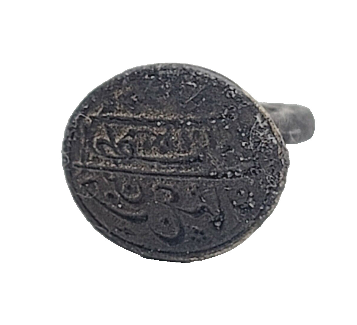 Rare Bronze Royal Islamic Wax Seal Document Stamp Ottoman Tughra Mughal Royalty