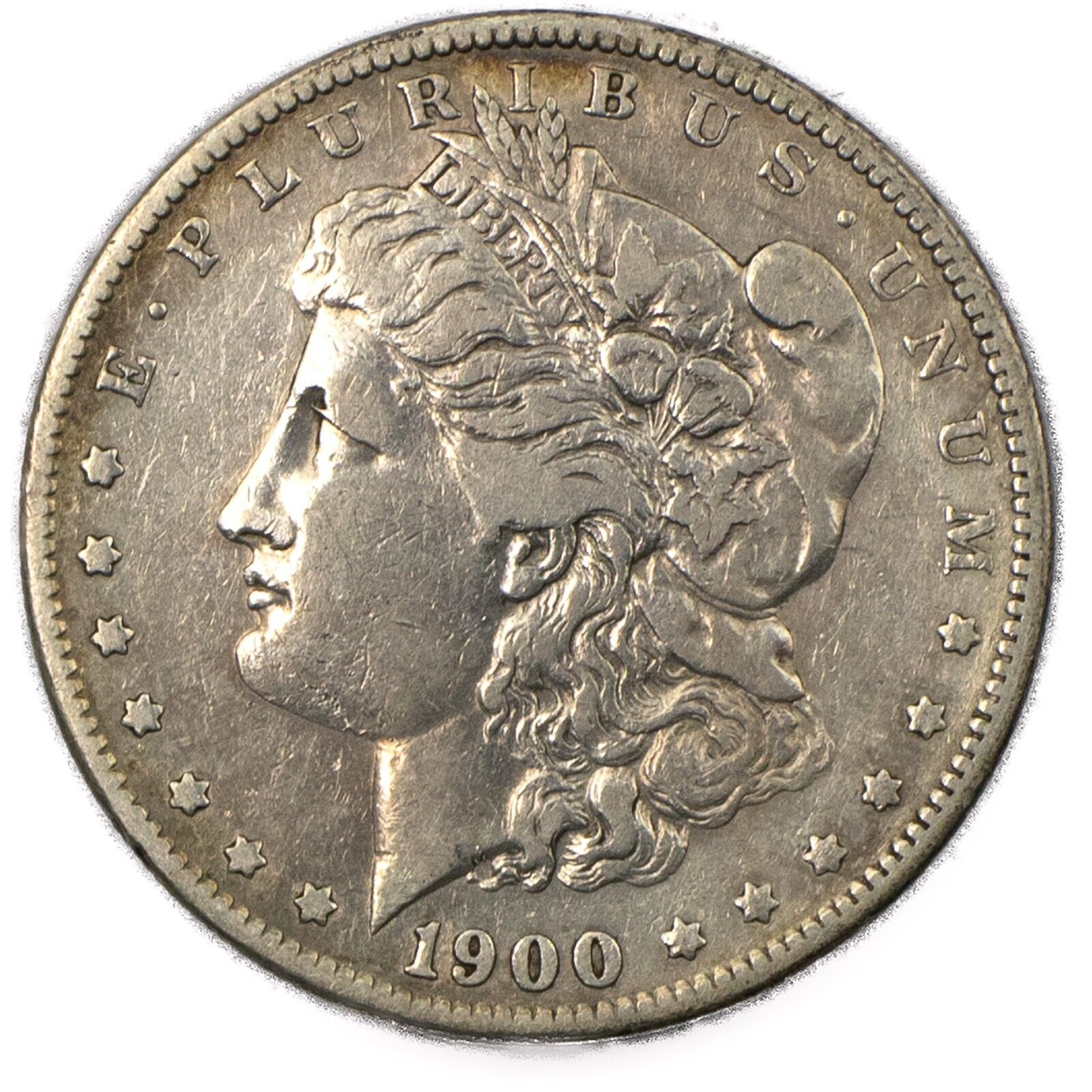 1900-S VF++ Morgan Silver Dollar 90% $1 COIN US San Francisco Mint
