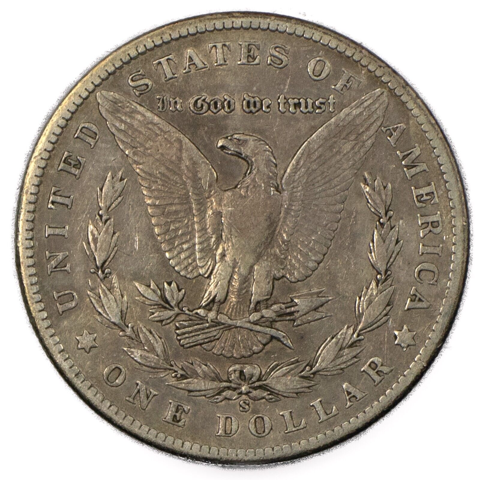 1900-S VF++ Morgan Silver Dollar 90% $1 COIN US San Francisco Mint