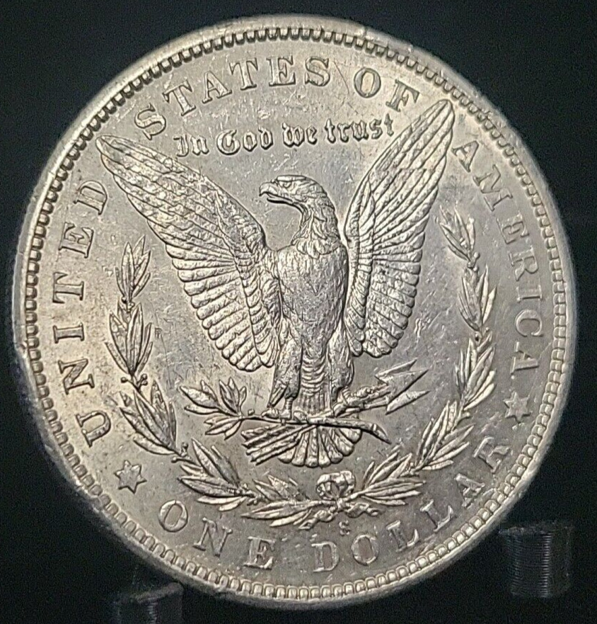 1900 S Morgan Silver Dollar AU+/BU (Detail - Lite Clean)  Gorgeous Semi Key Coin