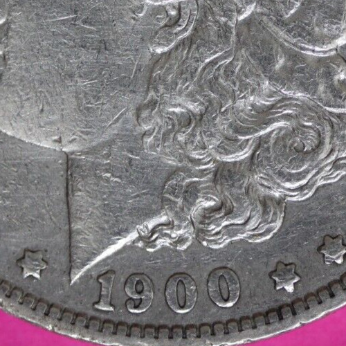 High Grade 1900 S Morgan Liberty Silver Dollar Scarce Semi Key Date Coin 254
