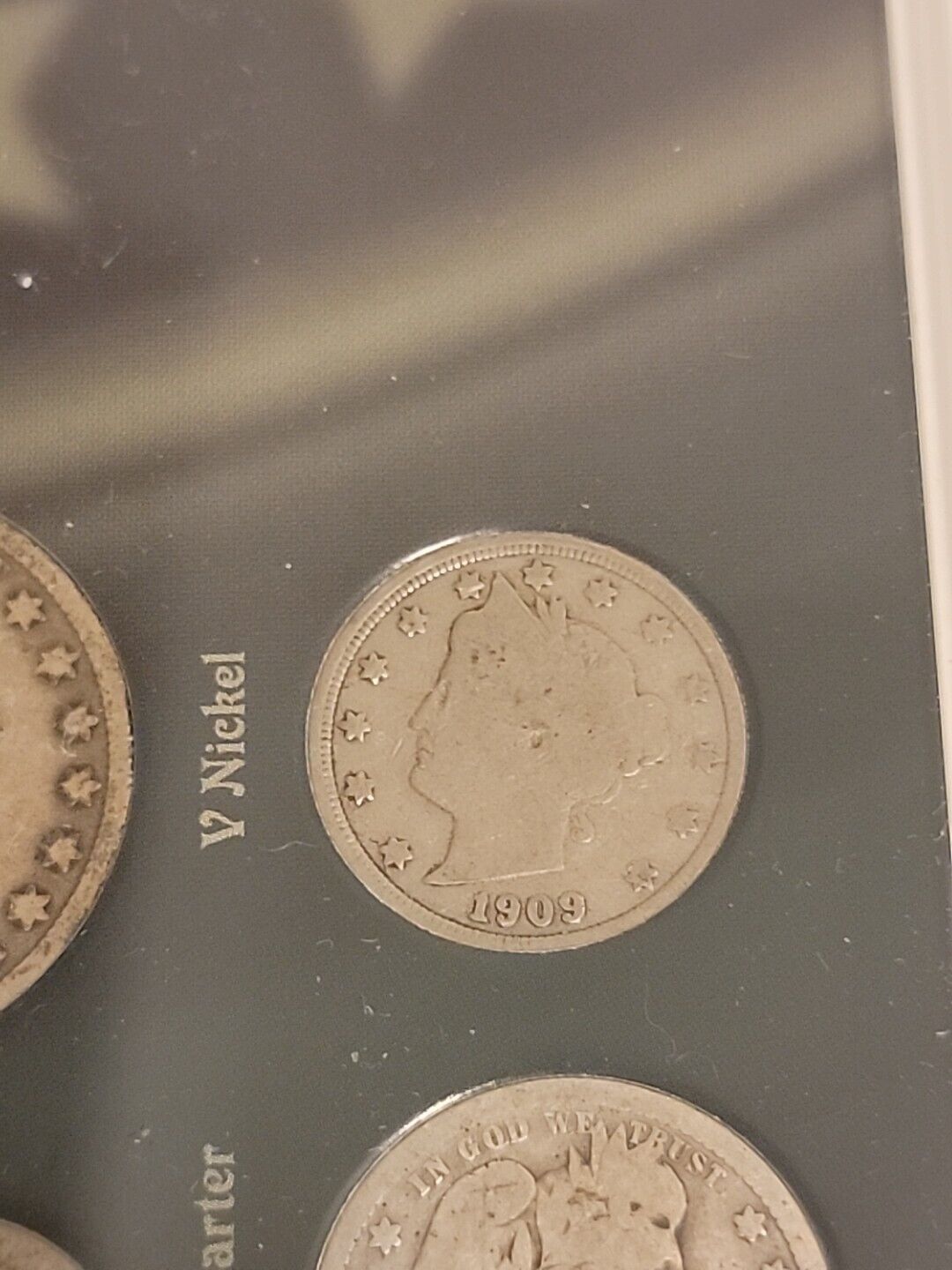 Charles Barber Coin Designer Four Coin Set 1900's