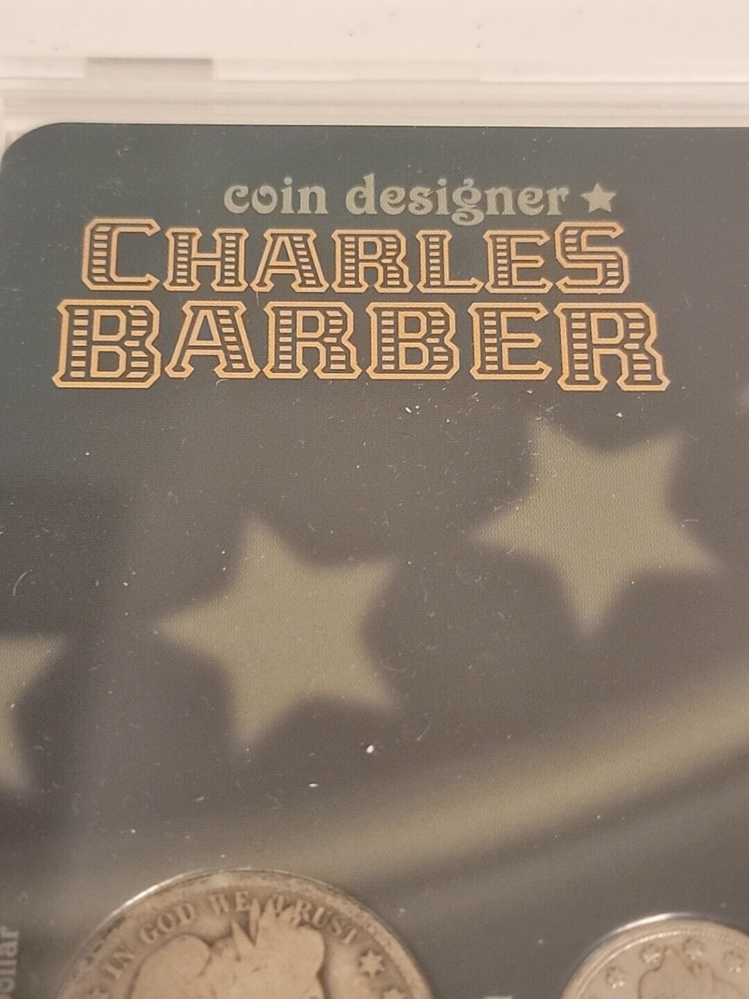 Charles Barber Coin Designer Four Coin Set 1900's
