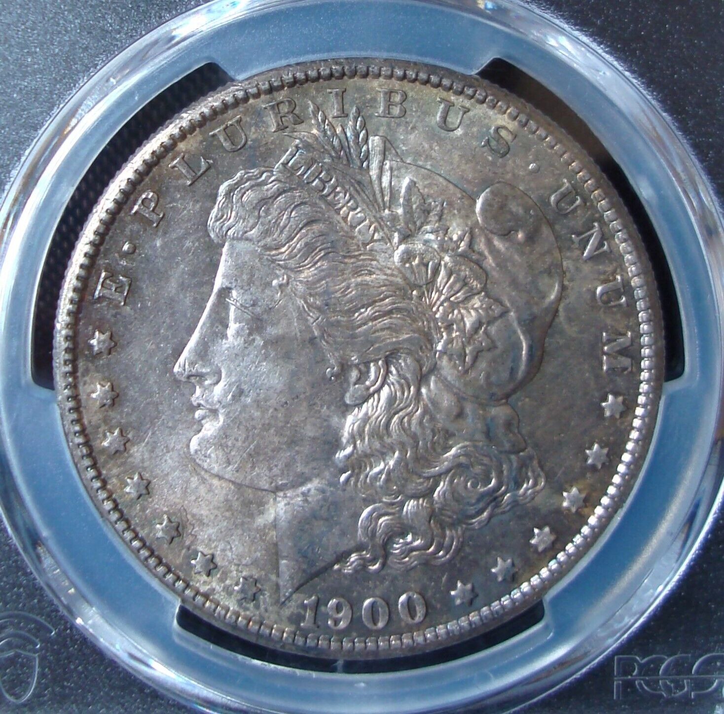 1900-S Morgan Silver Dollar - PCGS MS 62 - Gold Shield
