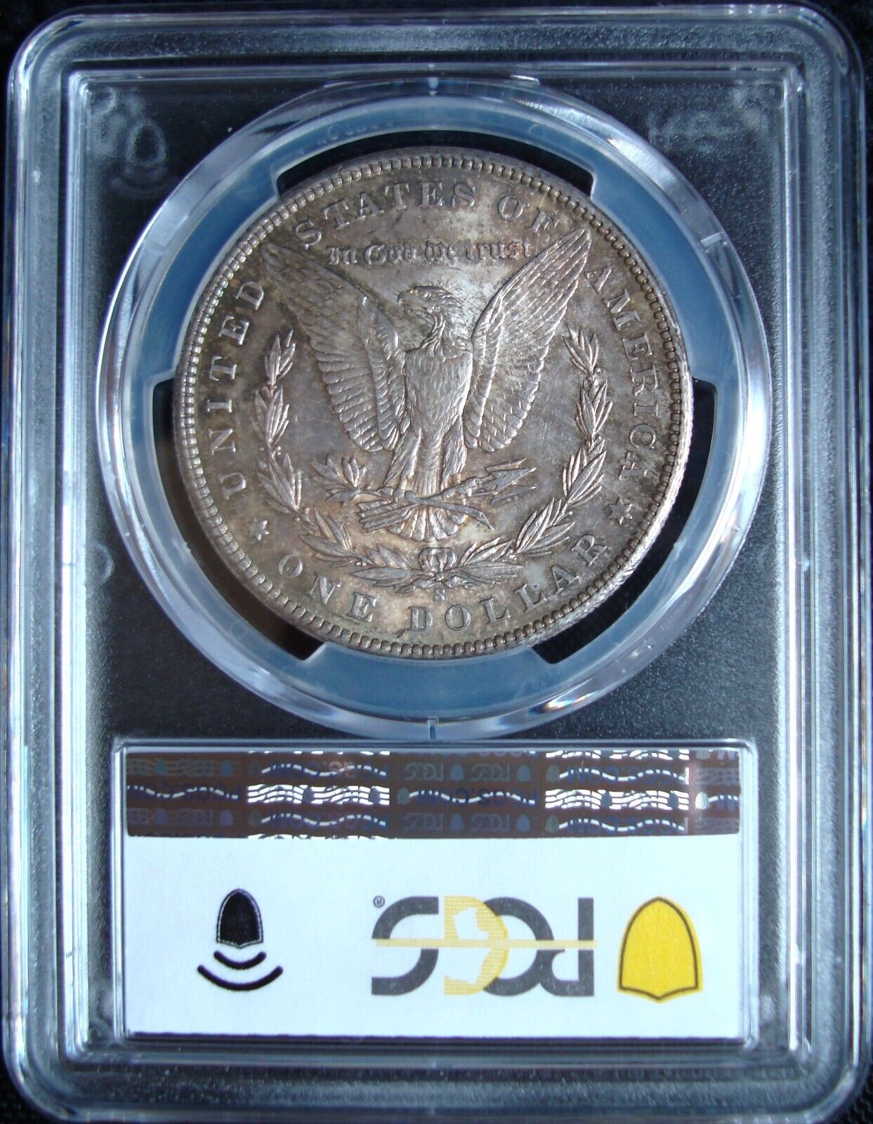 1900-S Morgan Silver Dollar - PCGS MS 62 - Gold Shield