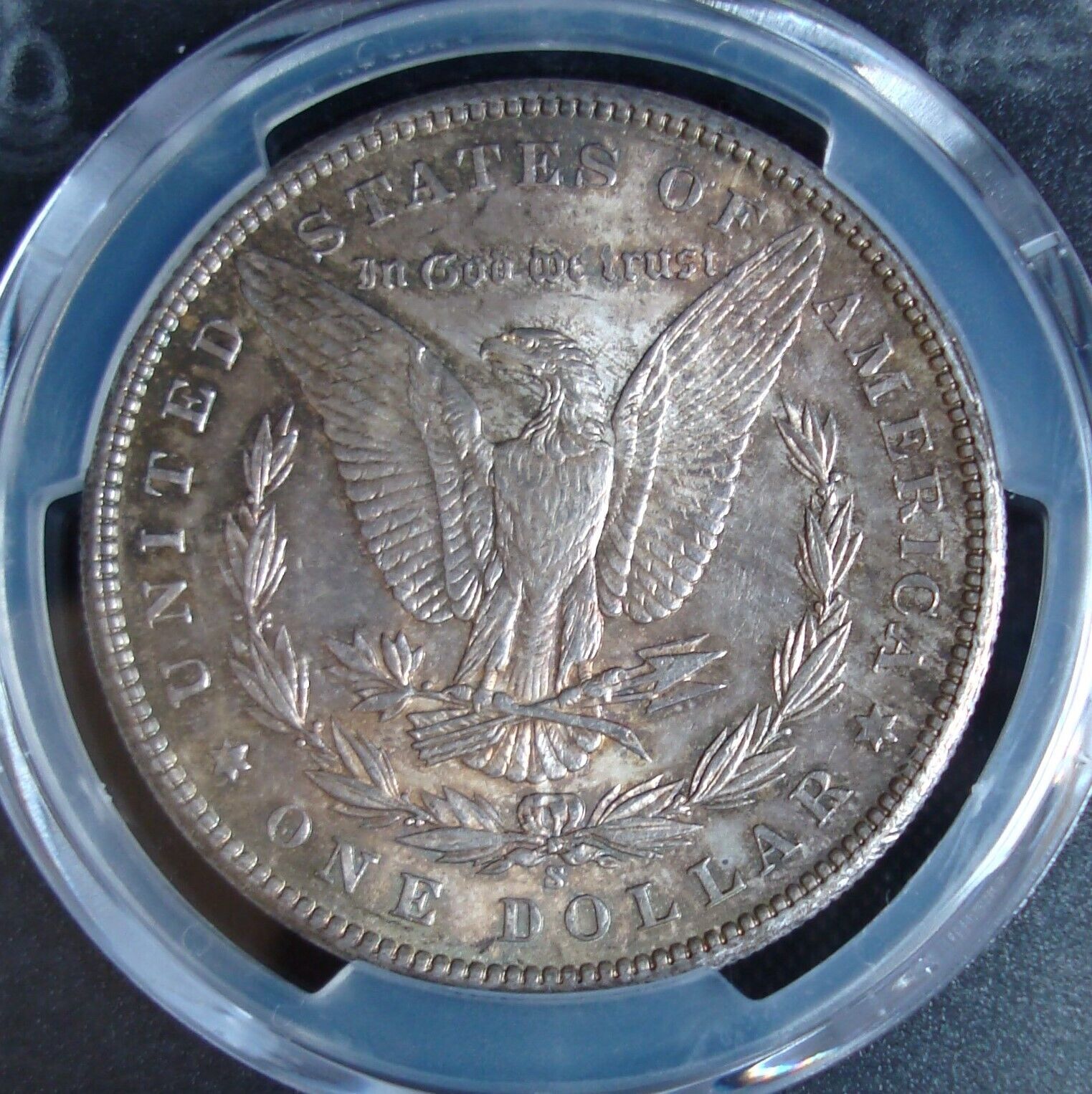 1900-S Morgan Silver Dollar - PCGS MS 62 - Gold Shield