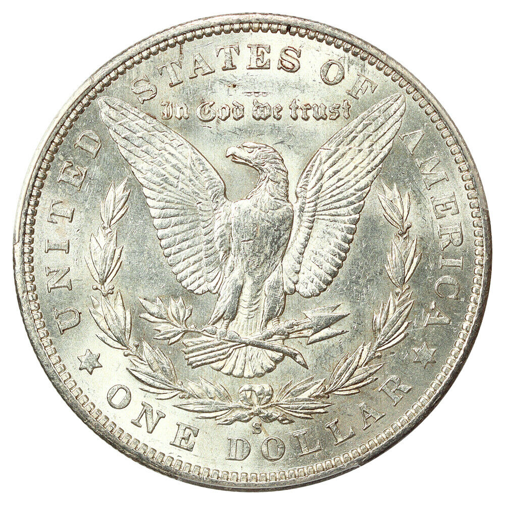 1900-S $1 PCGS AU58