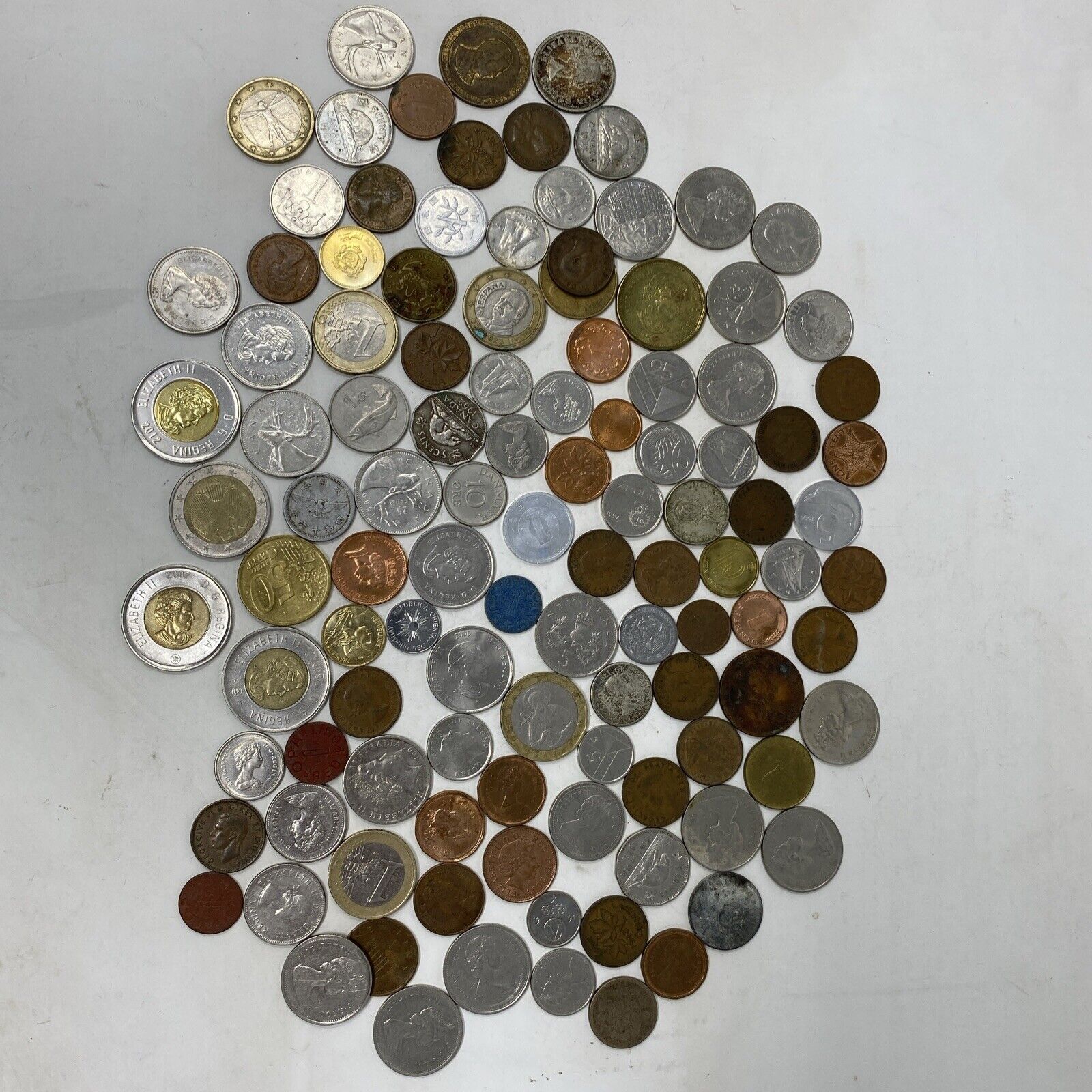 Lot of ~112 Old Foreign World Coins 1900s AG-AU Rare Collectible 🌍💰 Ships Fast