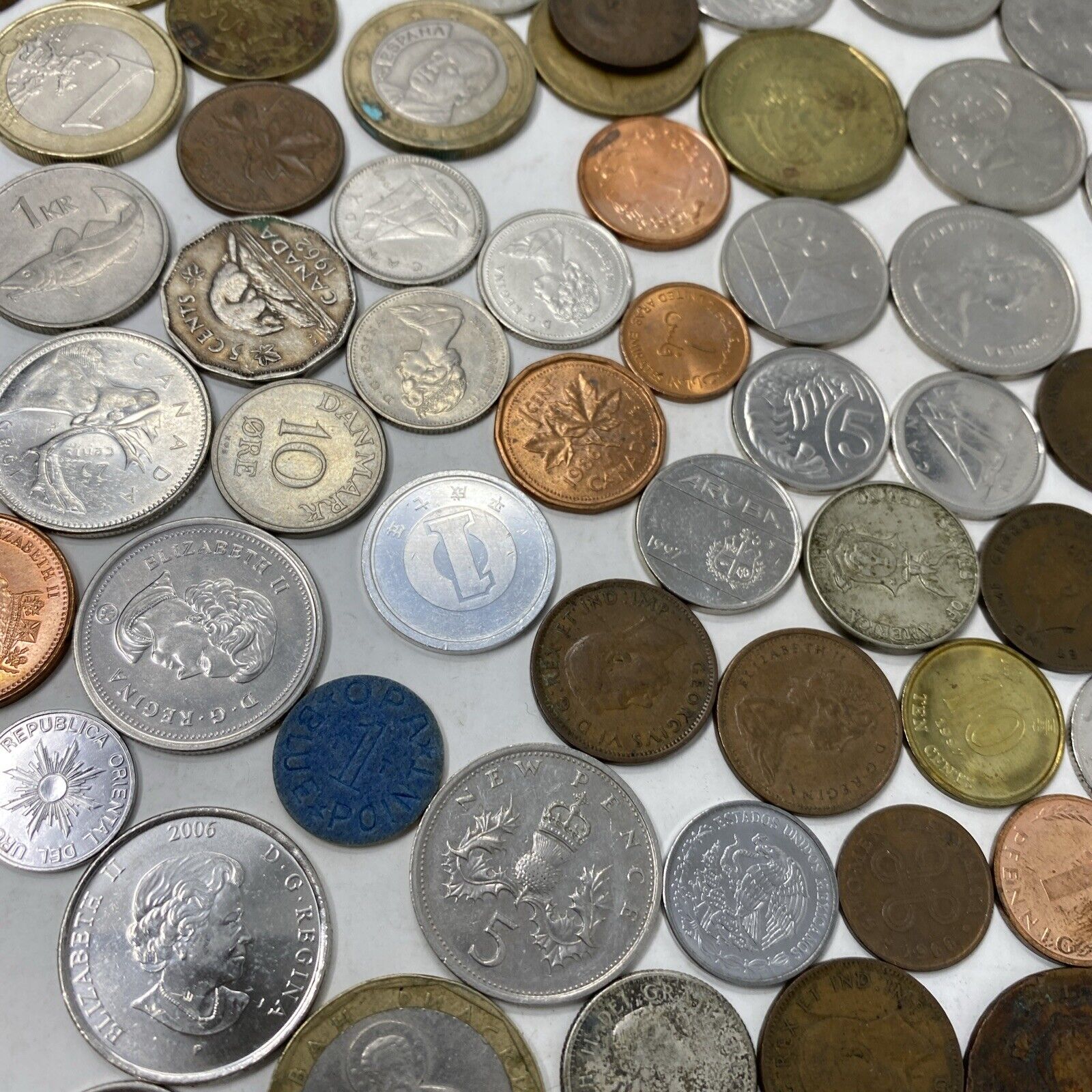 Lot of ~112 Old Foreign World Coins 1900s AG-AU Rare Collectible 🌍💰 Ships Fast