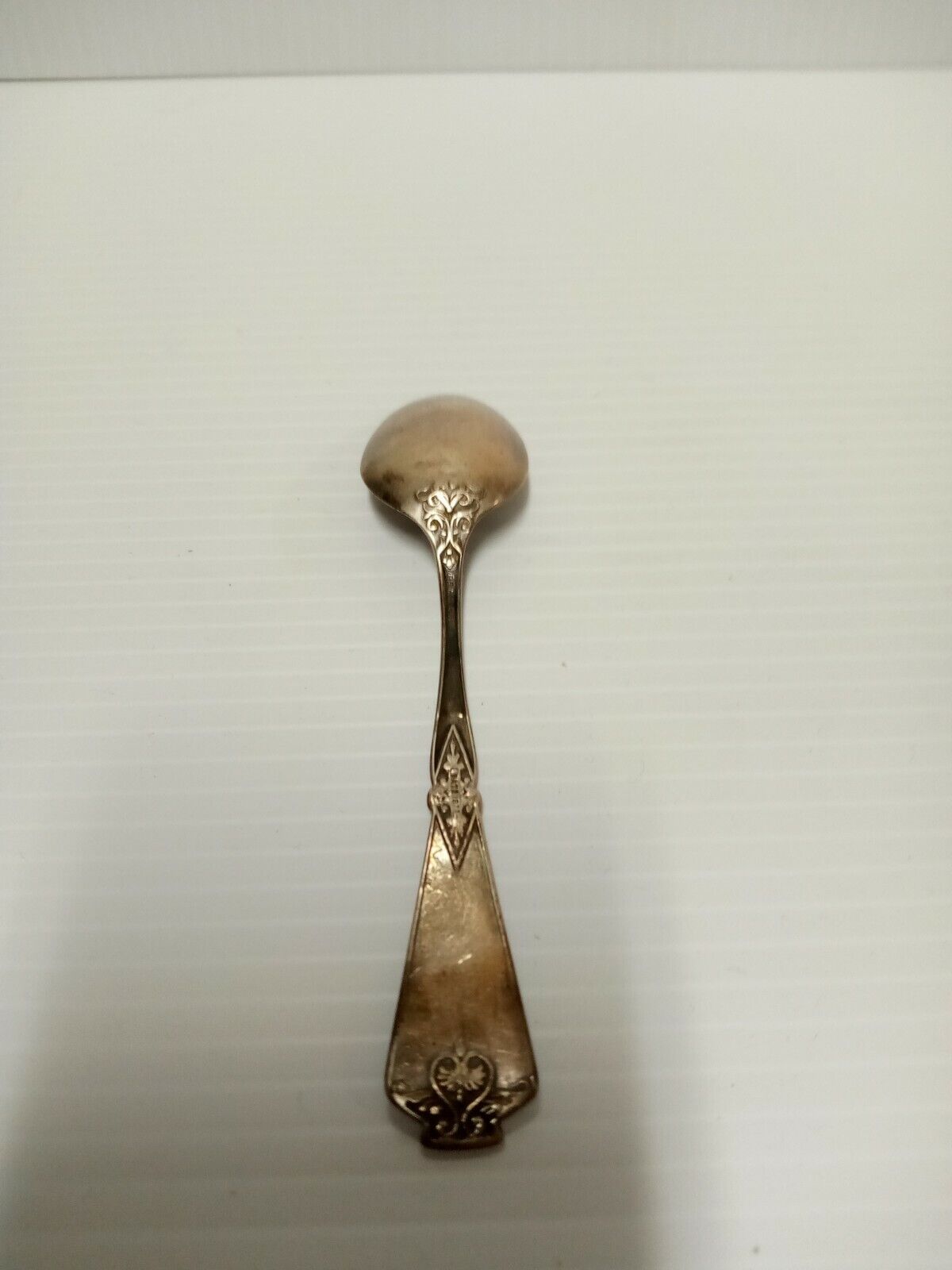 Vintage 1800's J S & S Coin Silver Spoon Pat'd 1872 (FC 43/1 D329)