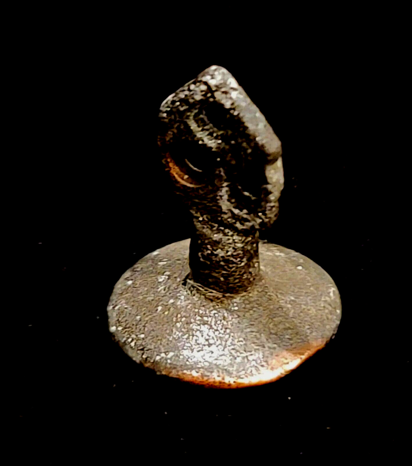 Rare Bronze Royal Islamic Wax Seal Stamp Ottoman Turkish Royalty Mughal Emperor