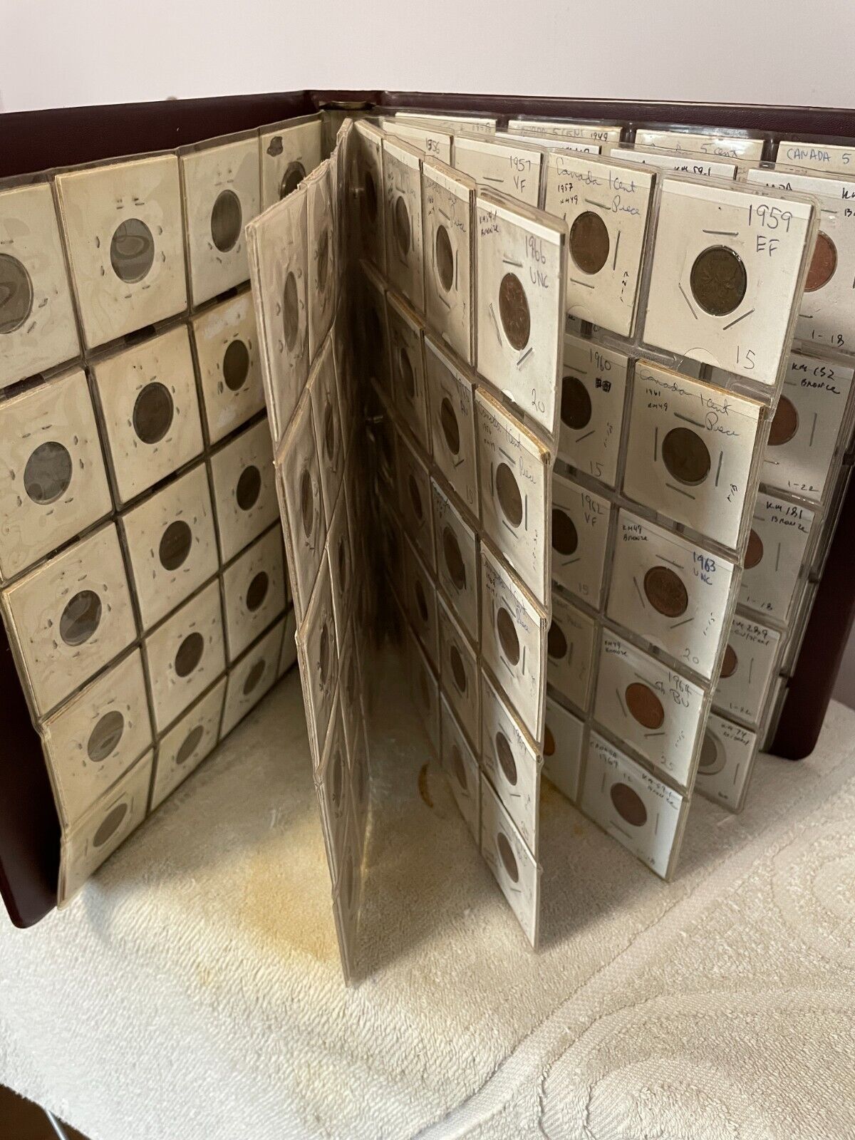 All in Fleeps Lot Canadian Type Set 160 Coins : 1c,5c,10c,25c,$1,$2 1900s-Up.
