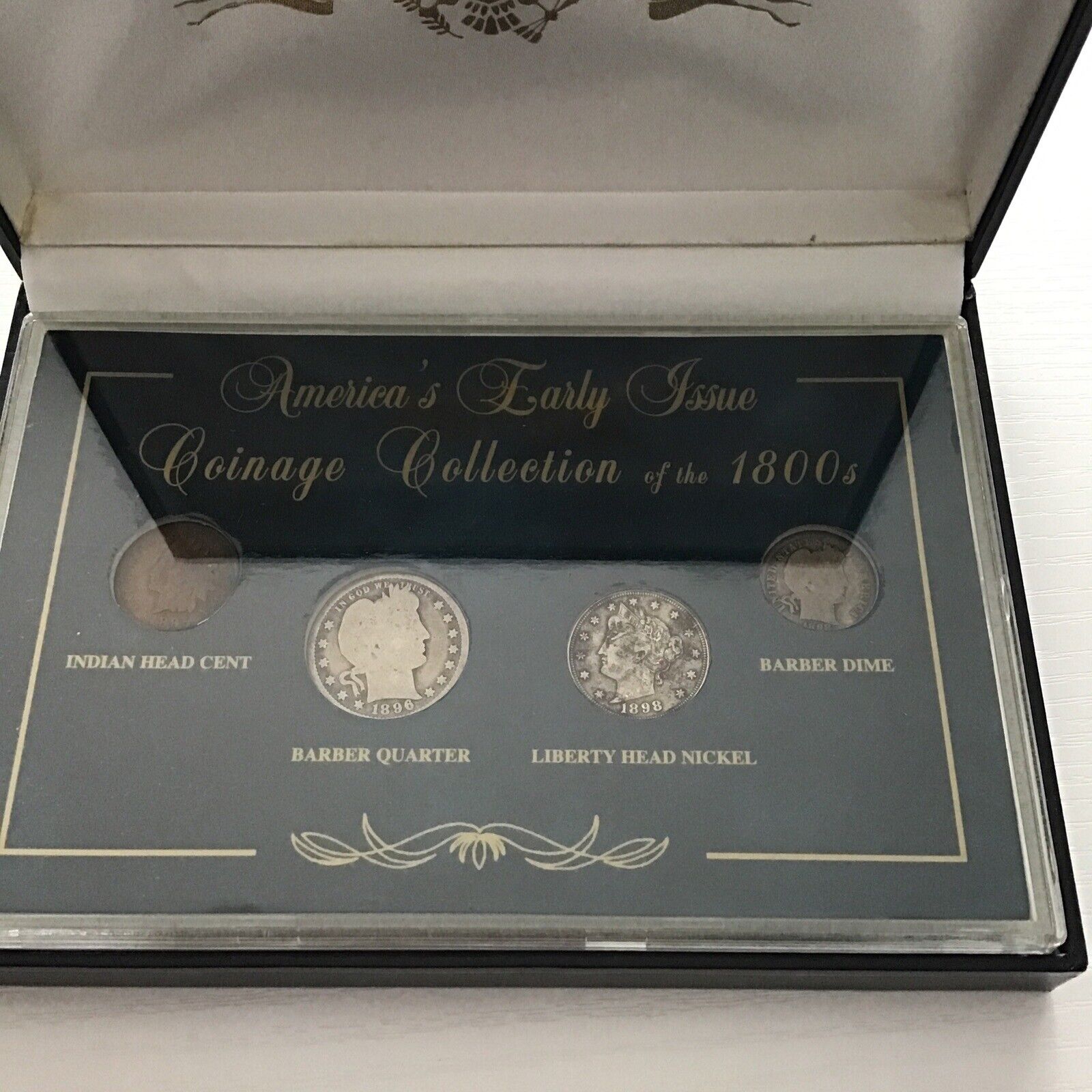 United States Coins Of The 1800S Four Piece Set