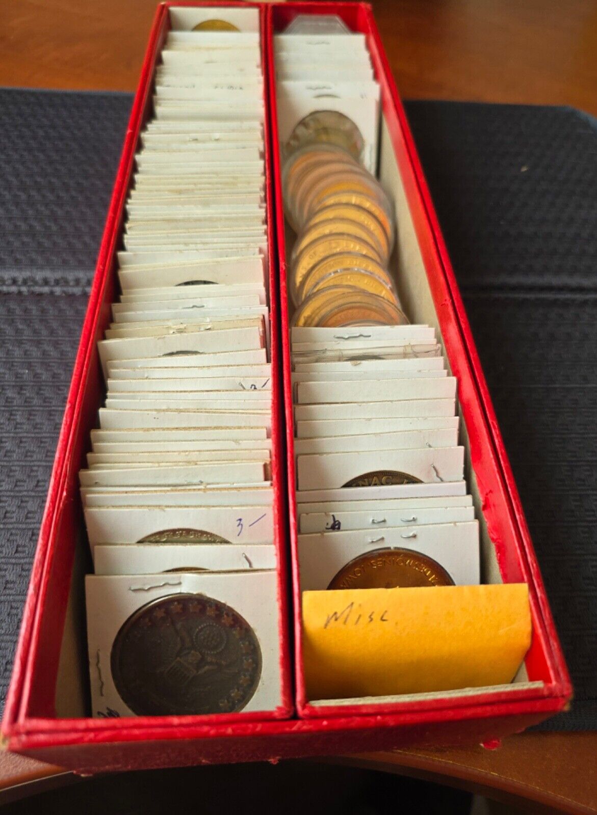Huge Lot Collection Of around 140 Trade Tokens Medals Coins etc. 1800s-1990s