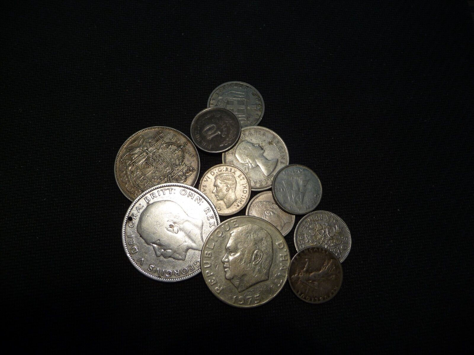 Lot Of 11 SILVER Coins Range 1800s-1900s - 2oz Priced Under Silver Spot Value!!!