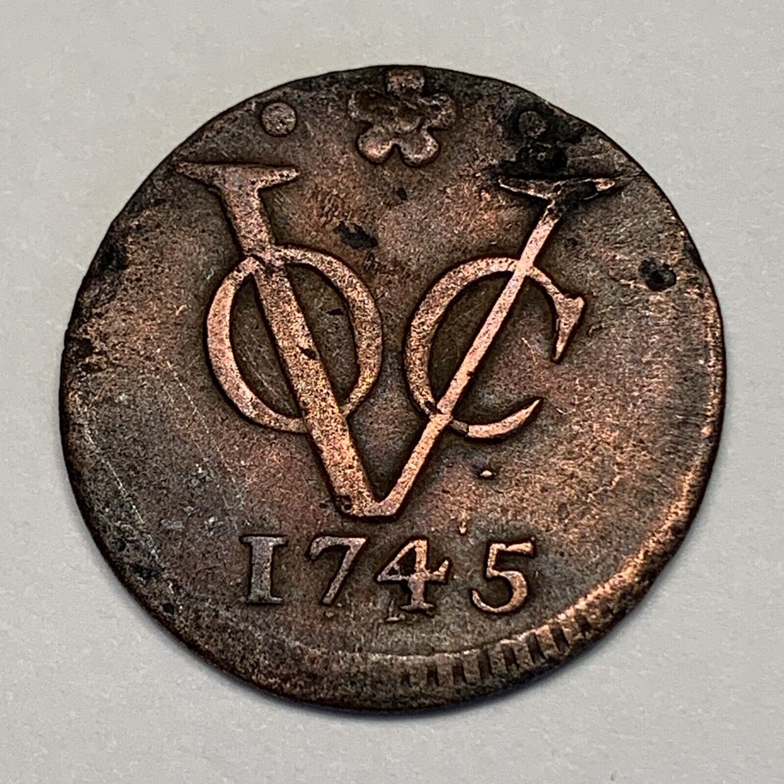 1700’s Coin - Netherlands East Indies Duit