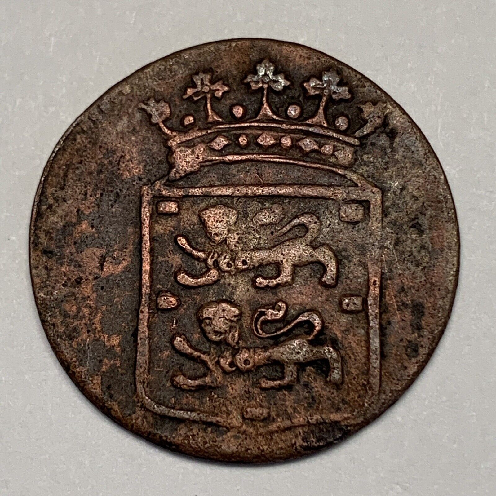 1700’s Coin - Netherlands East Indies Duit  FREE SHIPPING