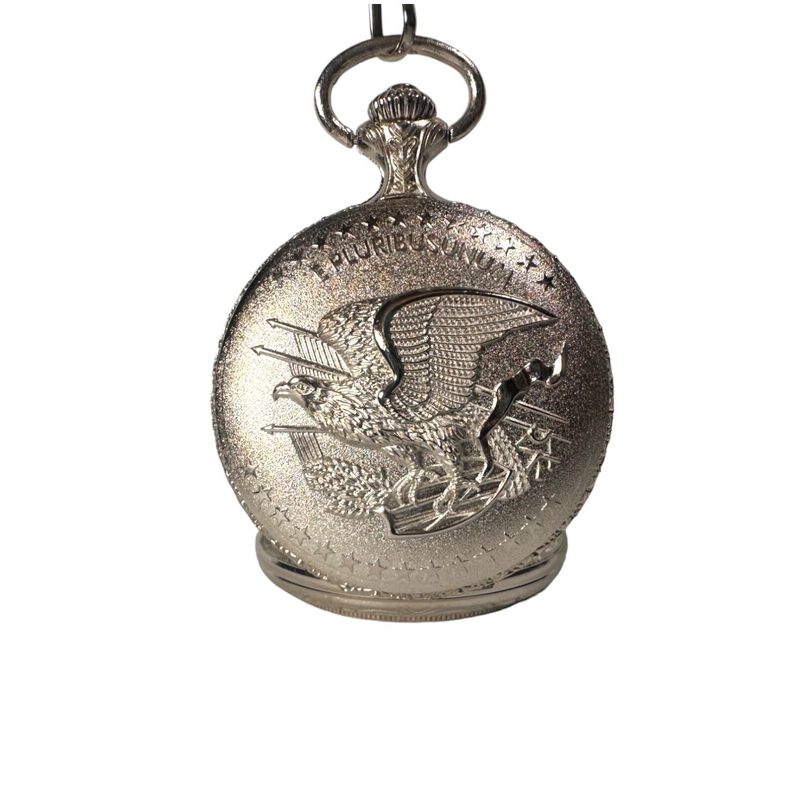 American Coin Treasures 1800's Morgan Silver Dollar Pocket Watch