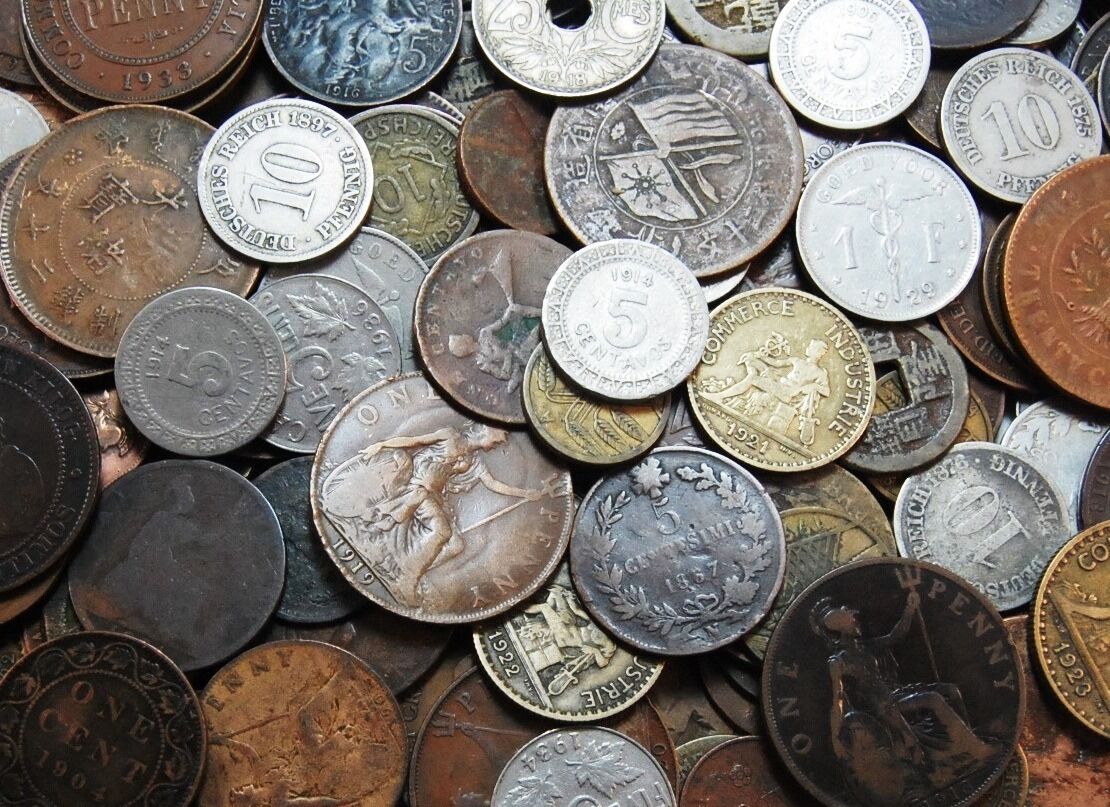 70+ Years Old, 50 Coins - Date as Far Back as the 1800's