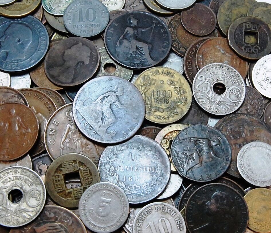 70+ Years Old, 50 Coins - Date as Far Back as the 1800's