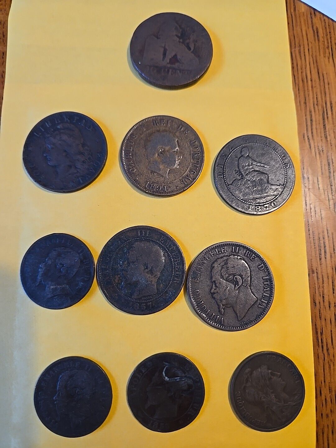 1800s Coin Lot 10 Total Coins