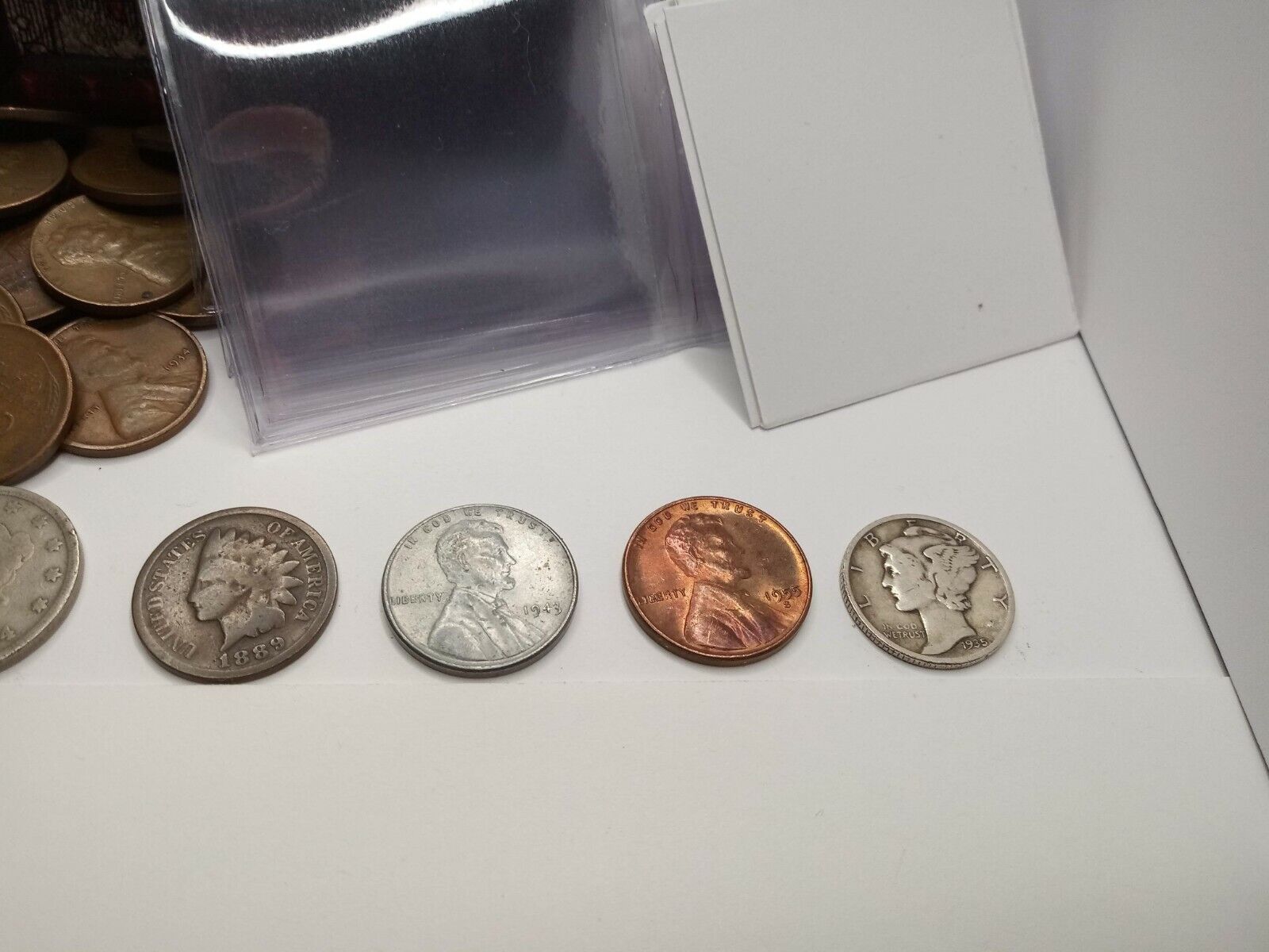 Coin Collecting Starter Kit - 35 coins, 1800s penny, silver, old nickels +more
