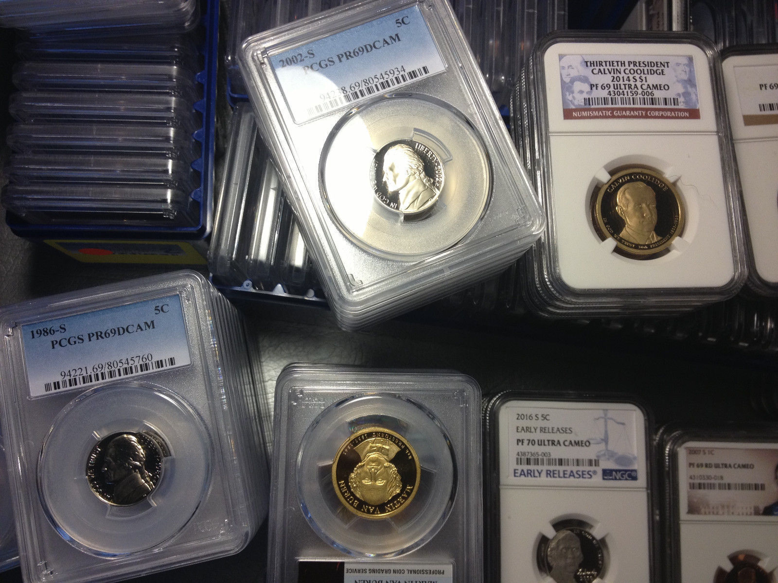 ESTATE SALE US GRADED COINS ▶PCGS NGC◀ 2 SLAB LOT/SILVER GOLD OLD WHOLE SALE LOT