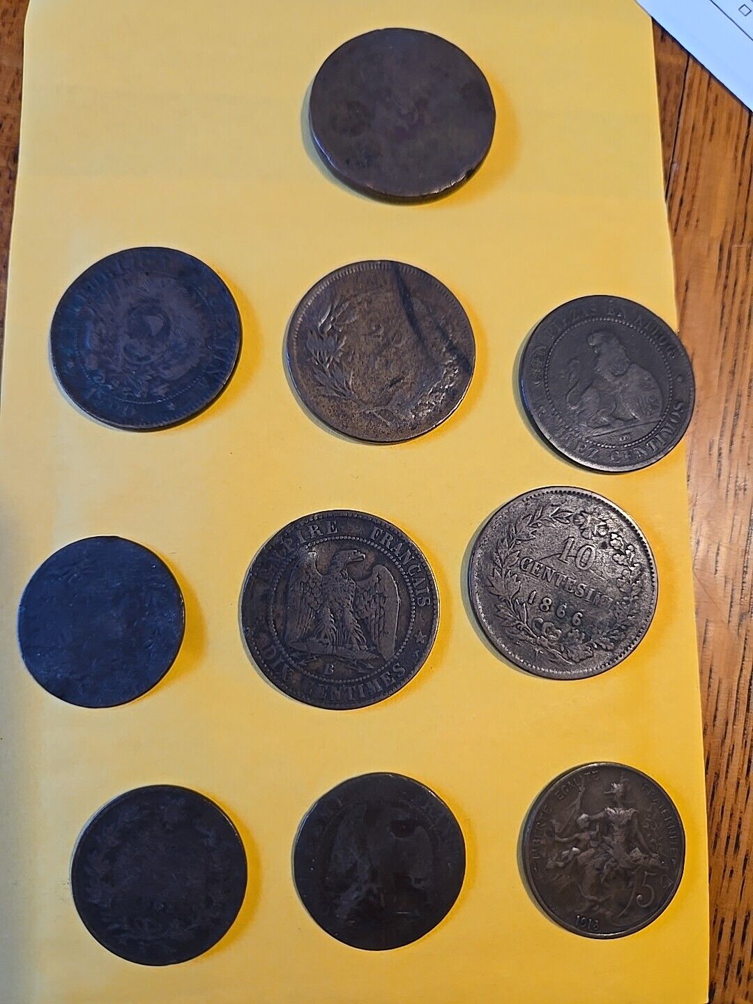1800s Coin Lot 10 Total Coins