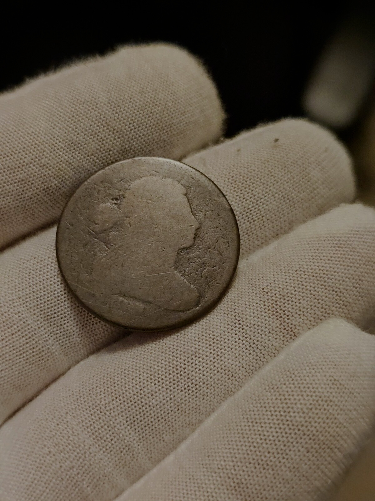 1800's No Date  Draped Bust Large Cent Well Circulated US Type Coin