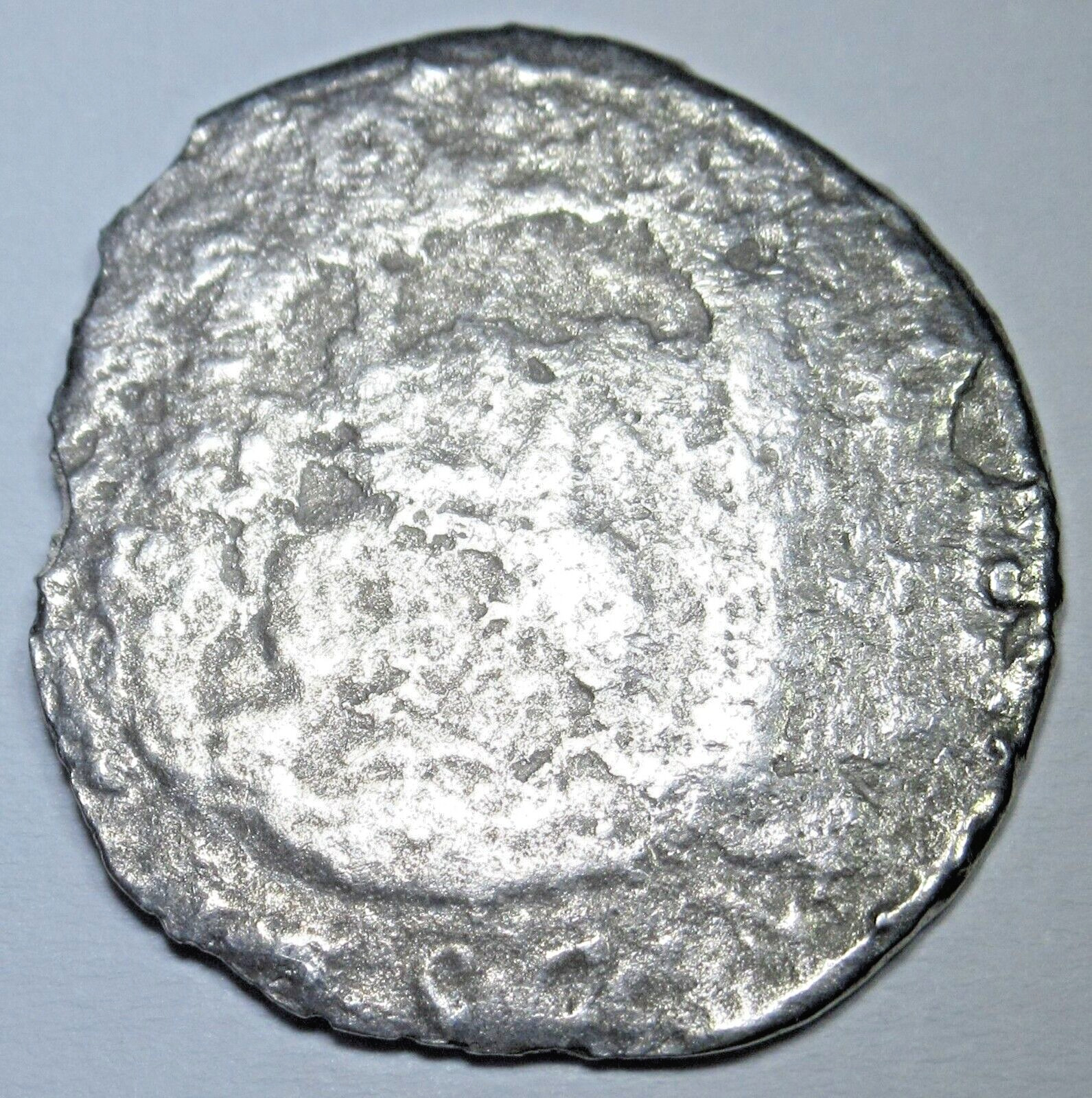 1757 El Cazador Shipwreck Spanish Silver 2 Reales 1700's Pirate Treasure Coin